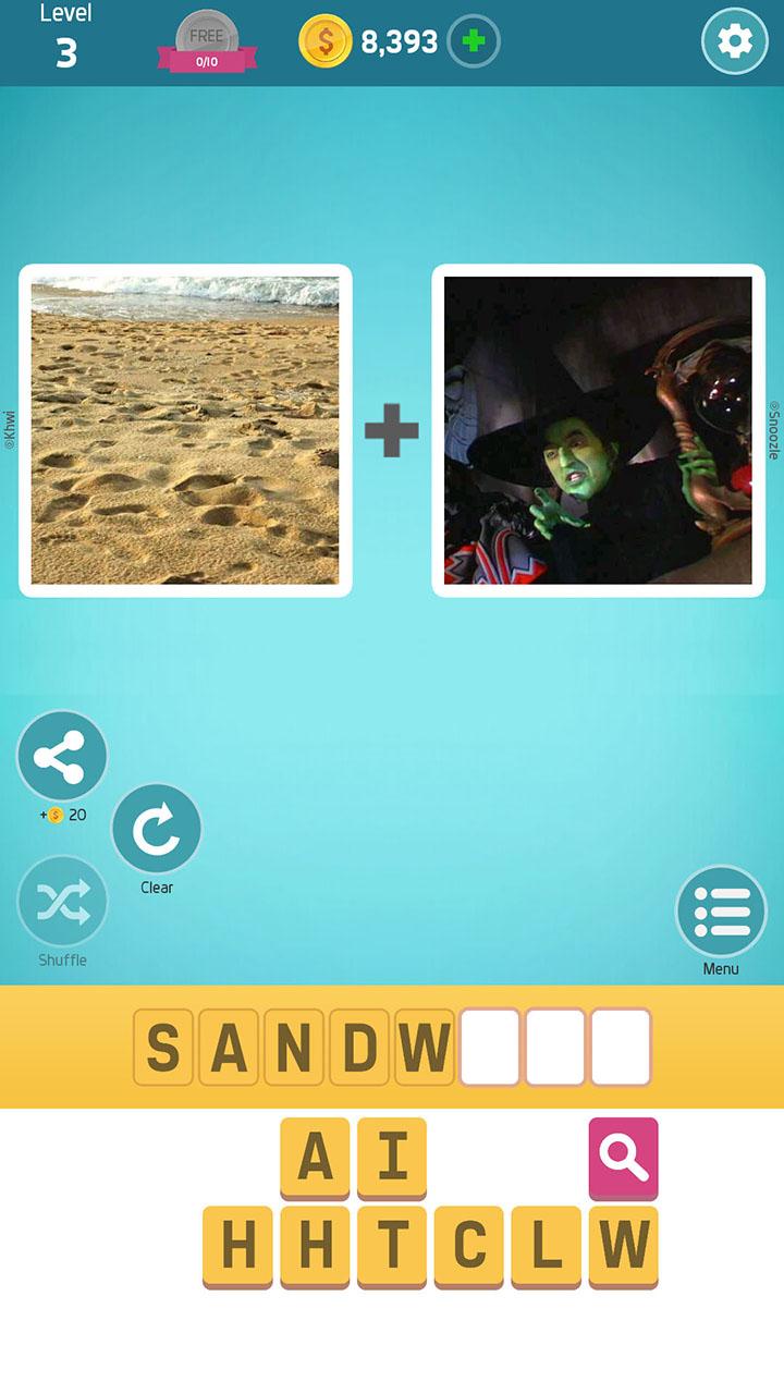 اسکرین شات 1 بازی Pictoword: Fun Brain Word Game