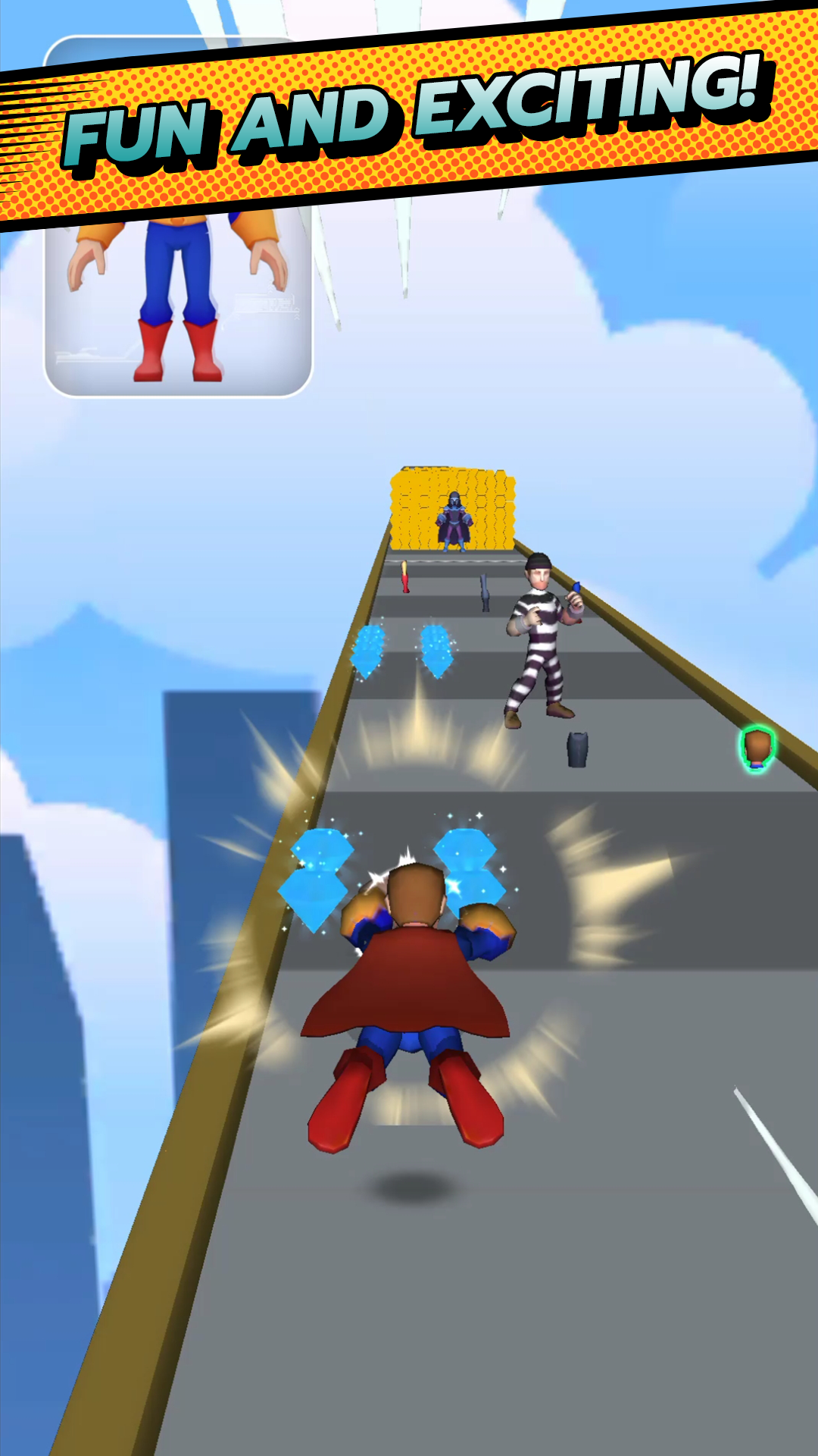 اسکرین شات 1 بازی Power Up: Superhero Challenge