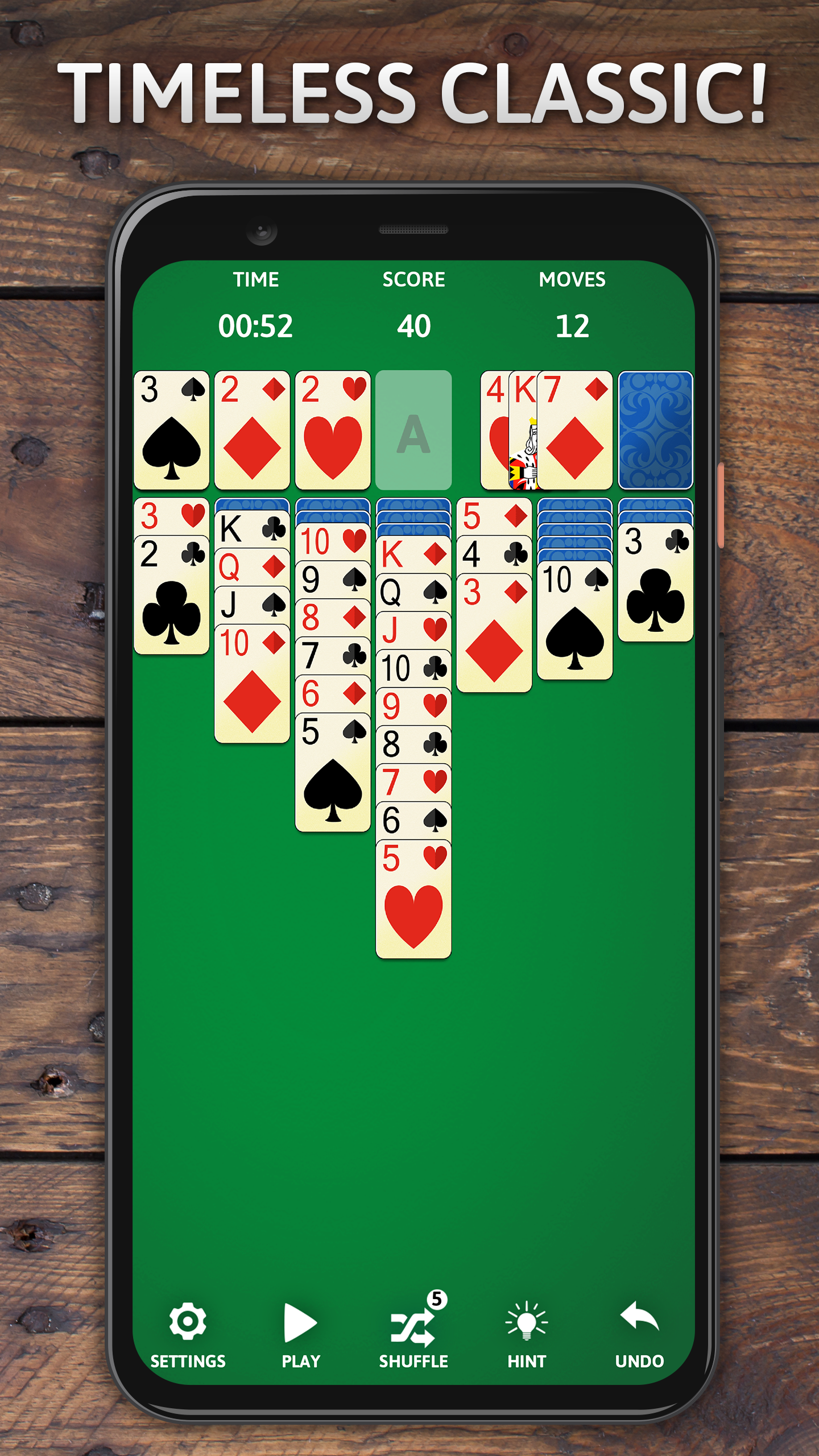 اسکرین شات 1 بازی Solitaire Classic Era Games