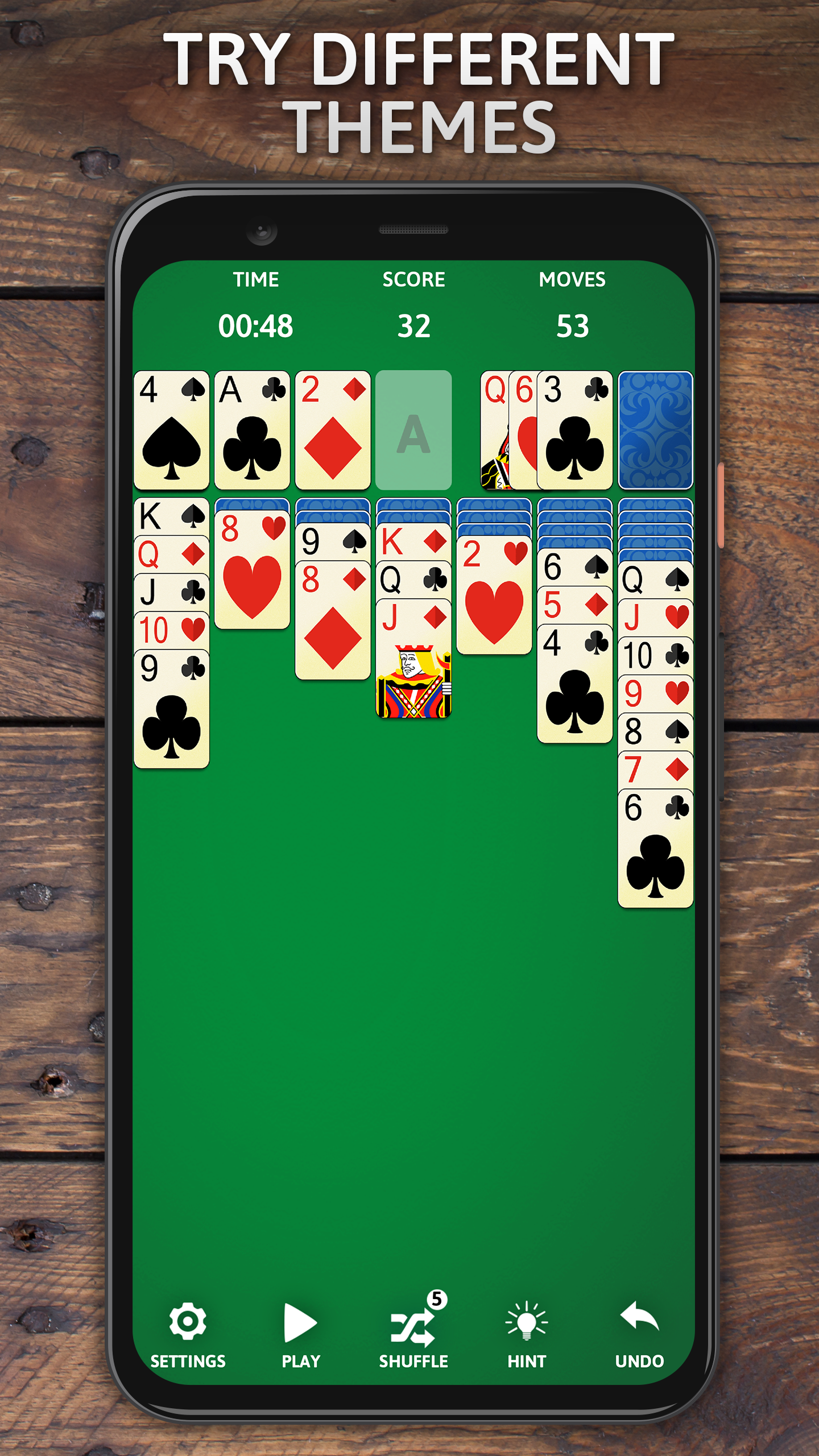 اسکرین شات 3 بازی Solitaire Classic Era Games
