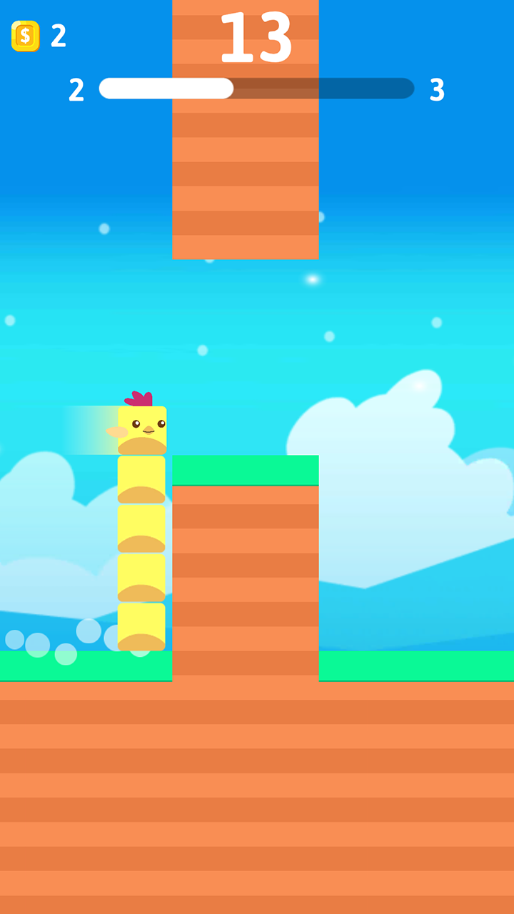 اسکرین شات 2 بازی Stacky Bird: Fun Offline Game
