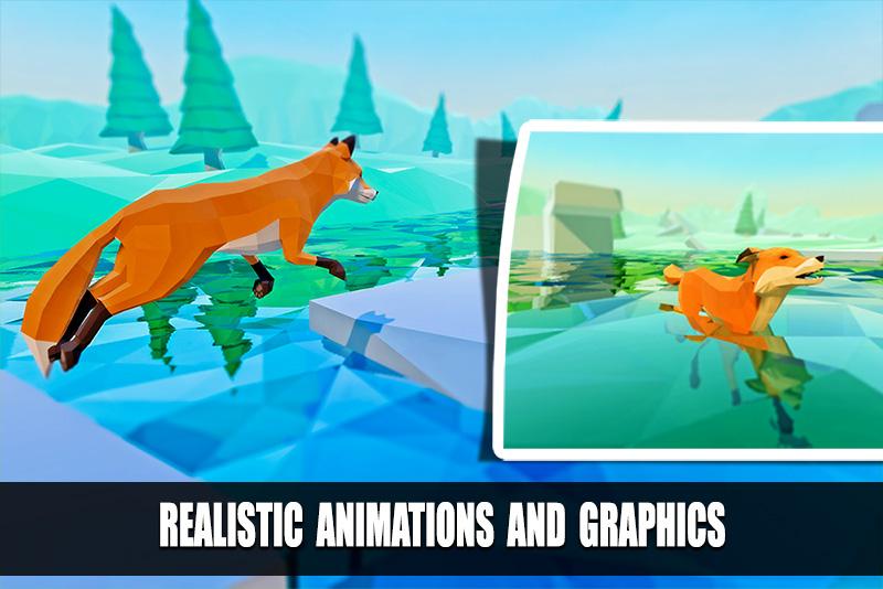 اسکرین شات 4 بازی Fox Simulator Fantasy Jungle