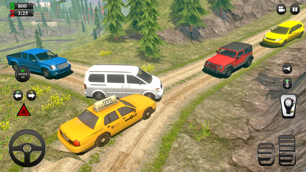 اسکرین شات 4 بازی Modern Taxi Driver Car Games