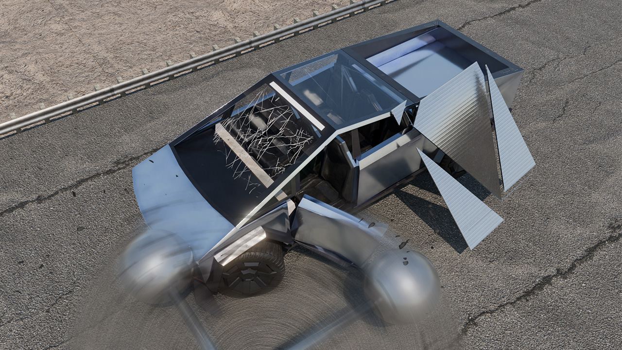 اسکرین شات 4 بازی Realistic Car Crash Simulator