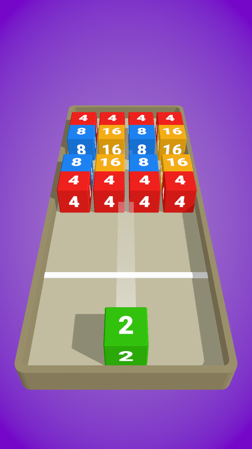 اسکرین شات 6 بازی Mega Cube: 2048 3D Merge Game