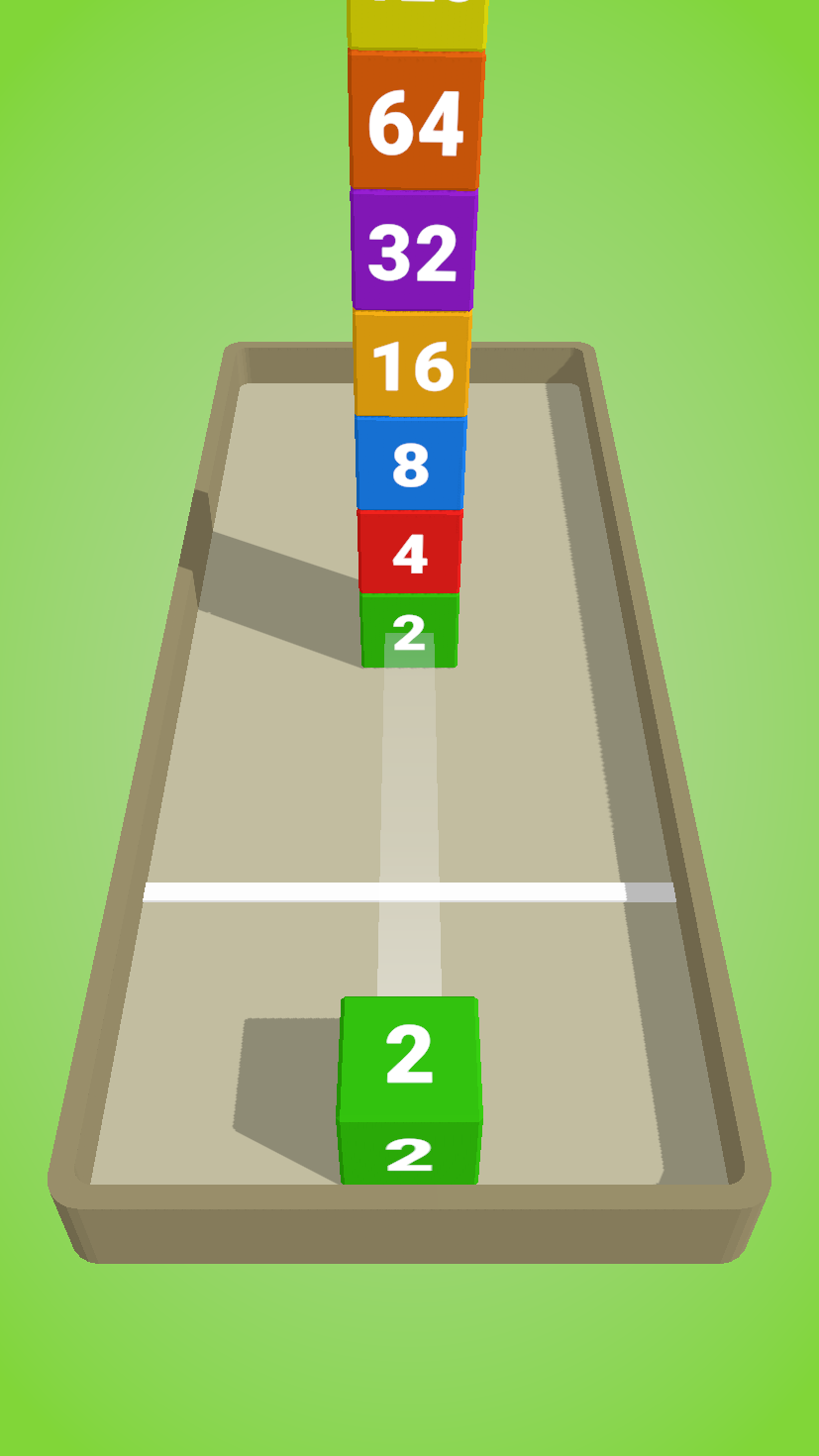 اسکرین شات 5 بازی Mega Cube: 2048 3D Merge Game