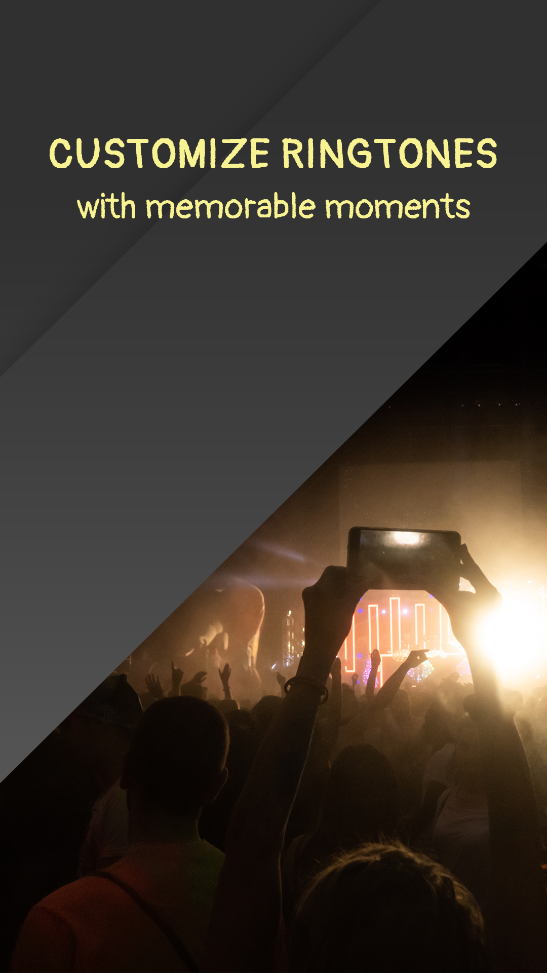 اسکرین شات 1 برنامه Call Ringtone Maker