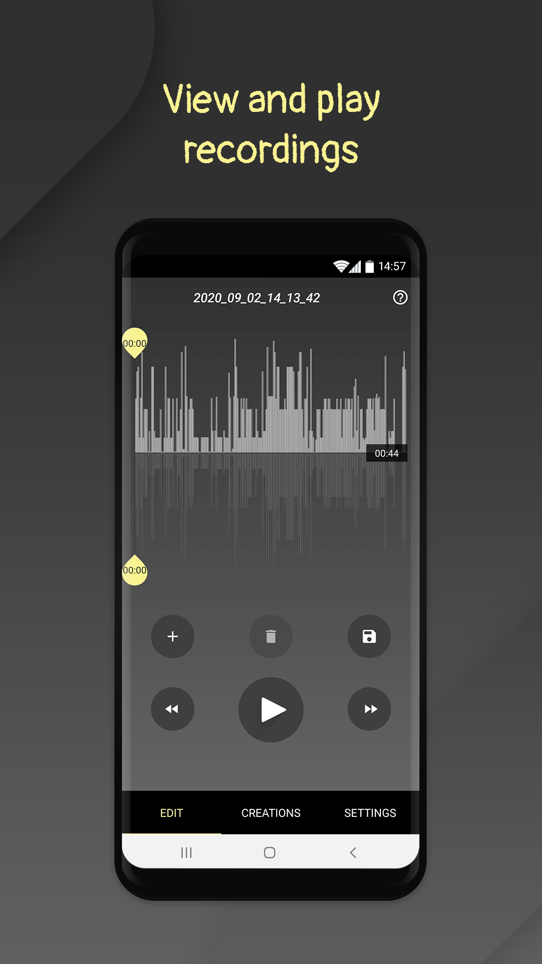 اسکرین شات 2 برنامه Call Ringtone Maker
