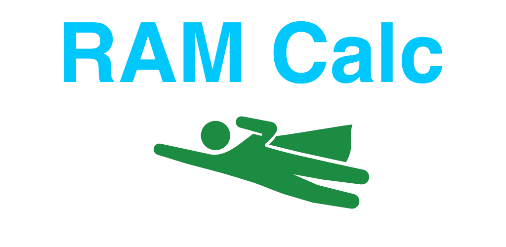اسکرین شات 1 برنامه RAM Calc