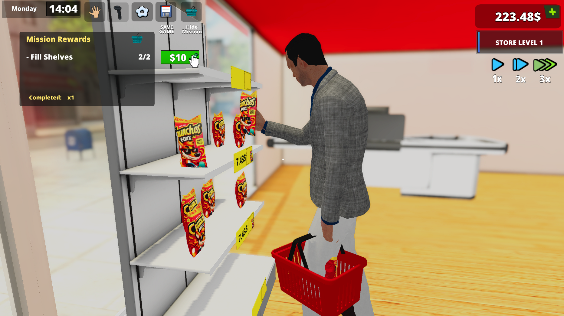 اسکرین شات 1 بازی Retail Supermarket Simulator
