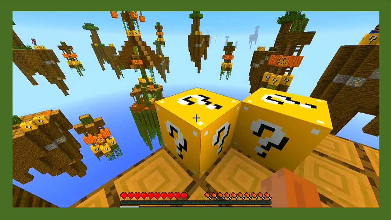 اسکرین شات 5 برنامه lucky block mod on MCPE addons