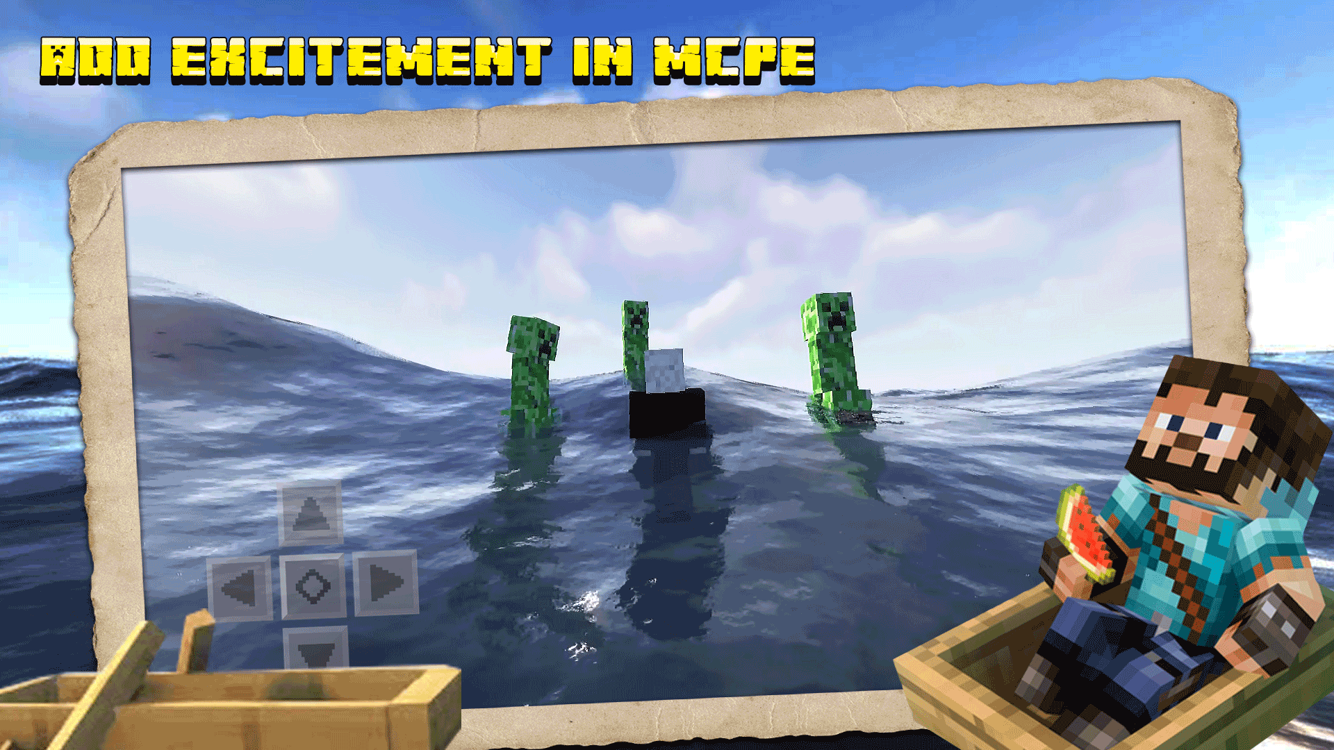 اسکرین شات 4 برنامه Ocean Physics Mod for MCPE