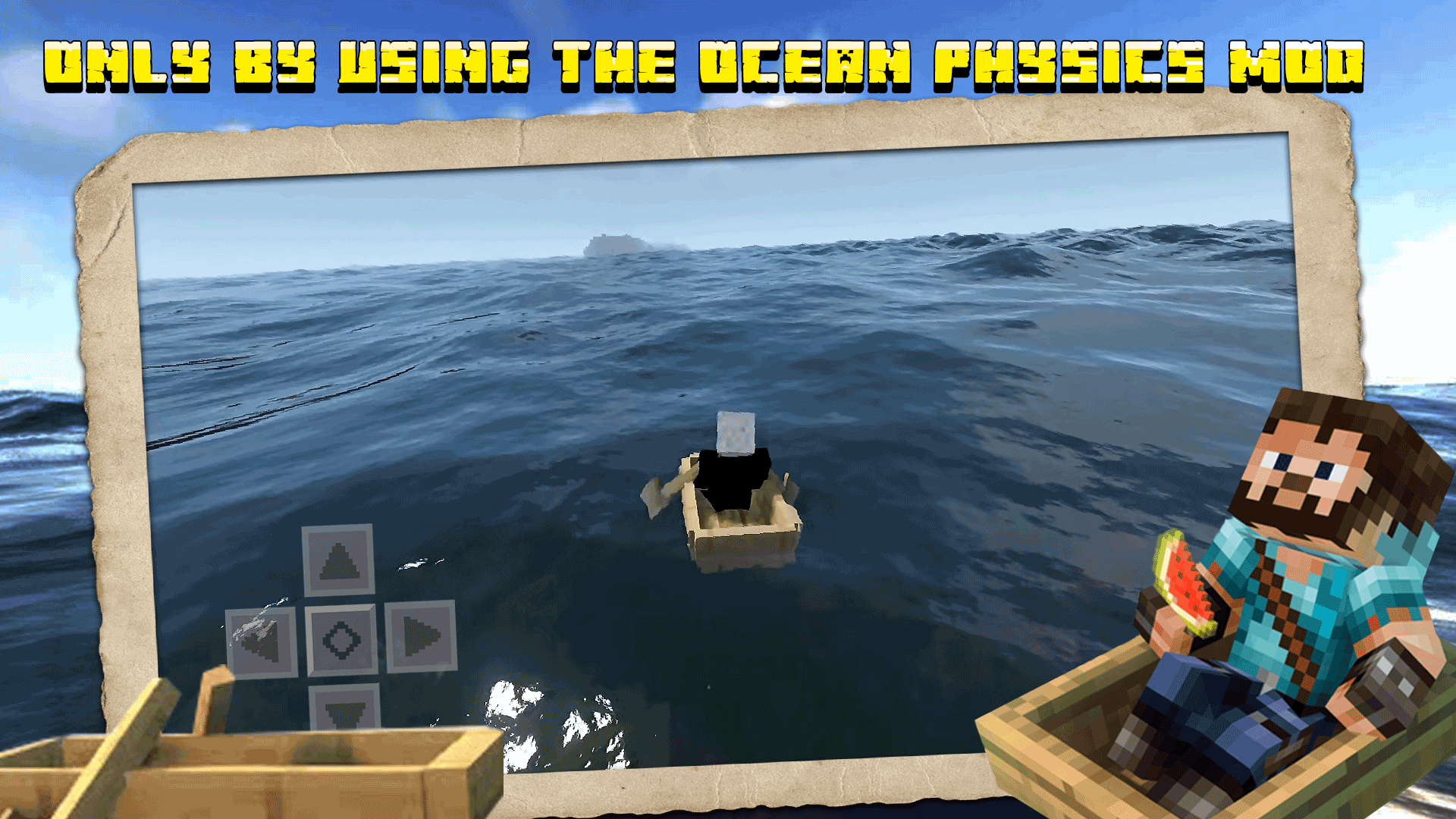 اسکرین شات 3 برنامه Ocean Physics Mod for MCPE