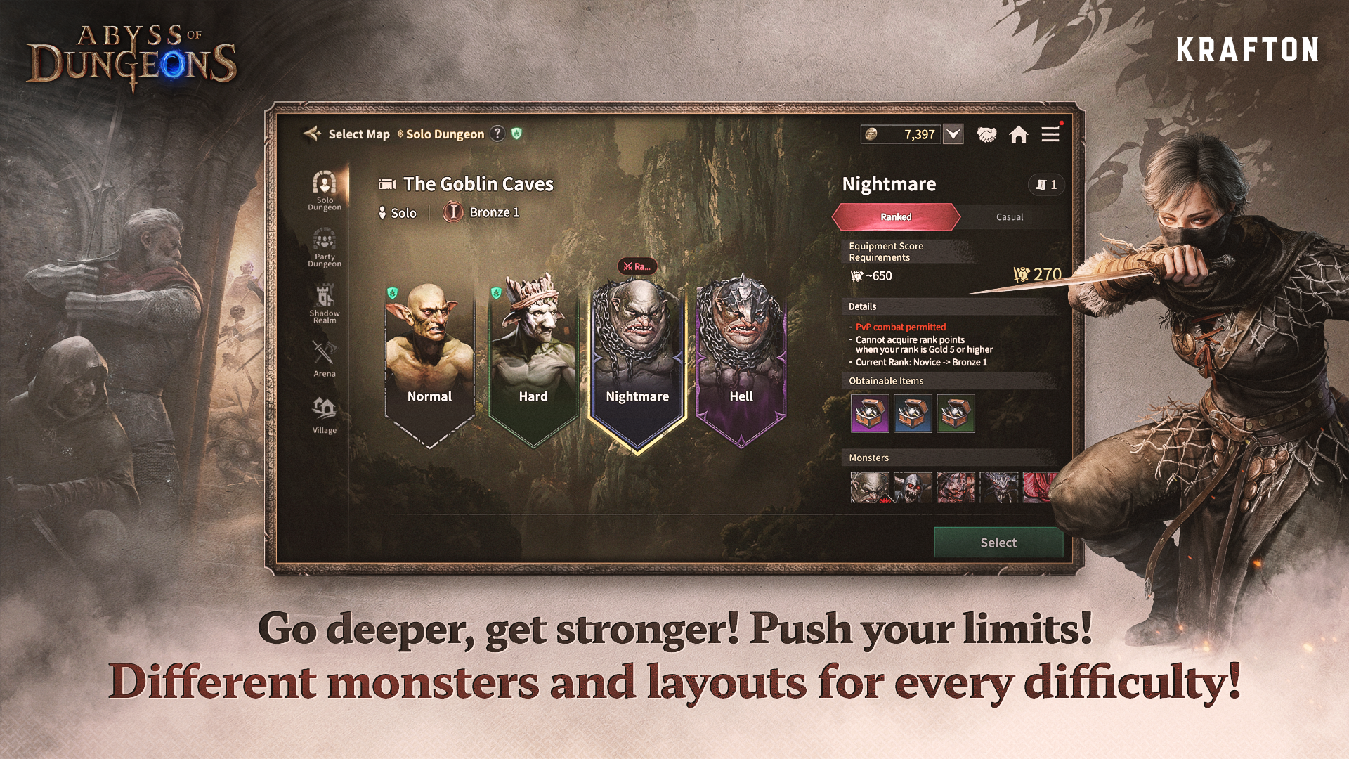 اسکرین شات 6 بازی Abyss of Dungeons