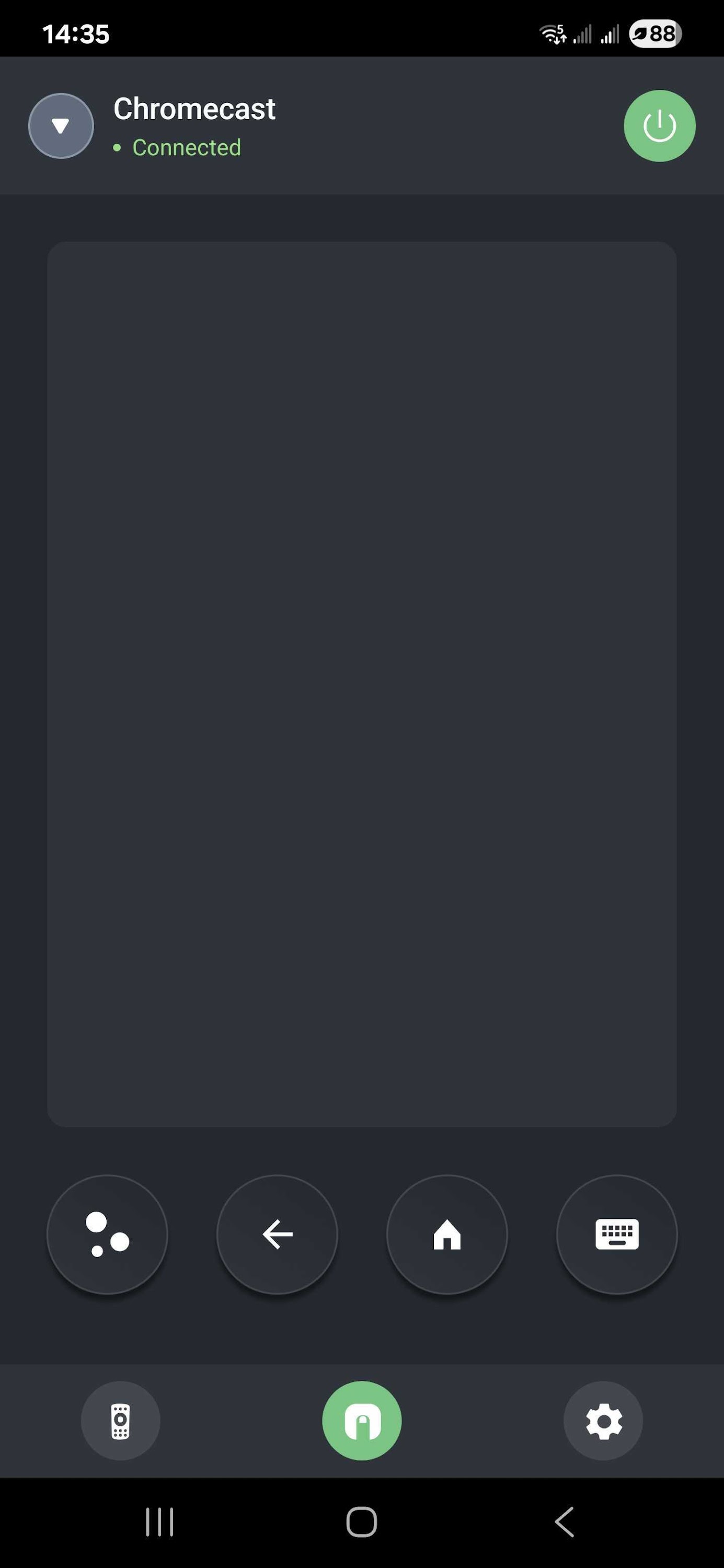 اسکرین شات 2 برنامه Remote for Chromecast TV