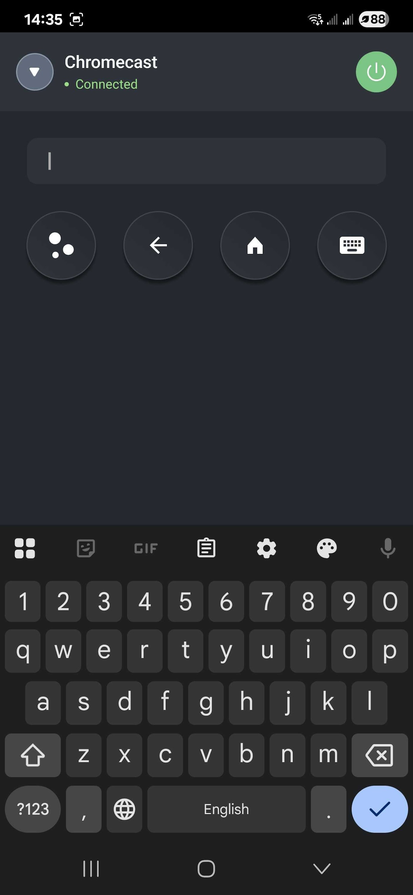 اسکرین شات 3 برنامه Remote for Chromecast TV