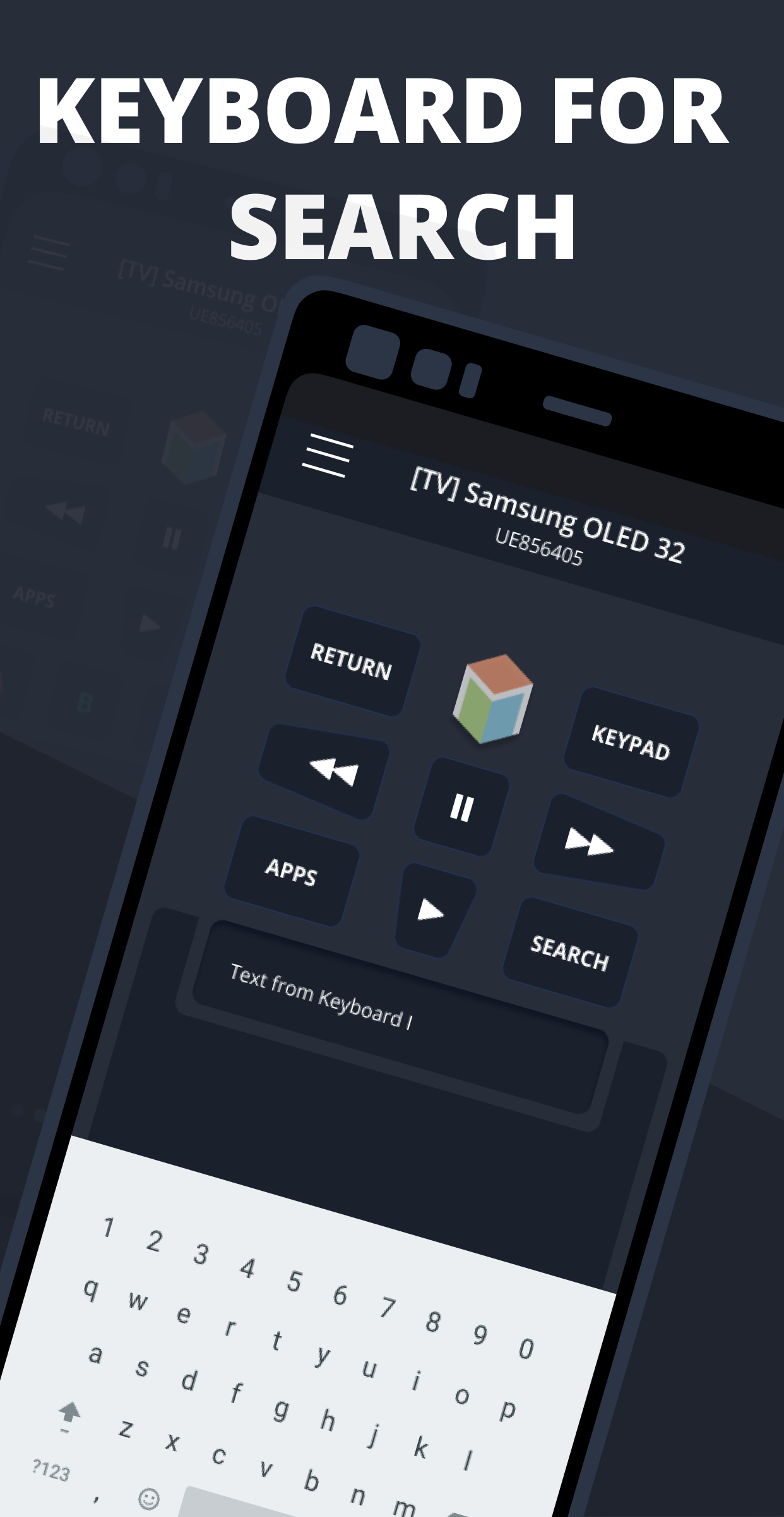 اسکرین شات 3 برنامه Remote Control for Samsung TV