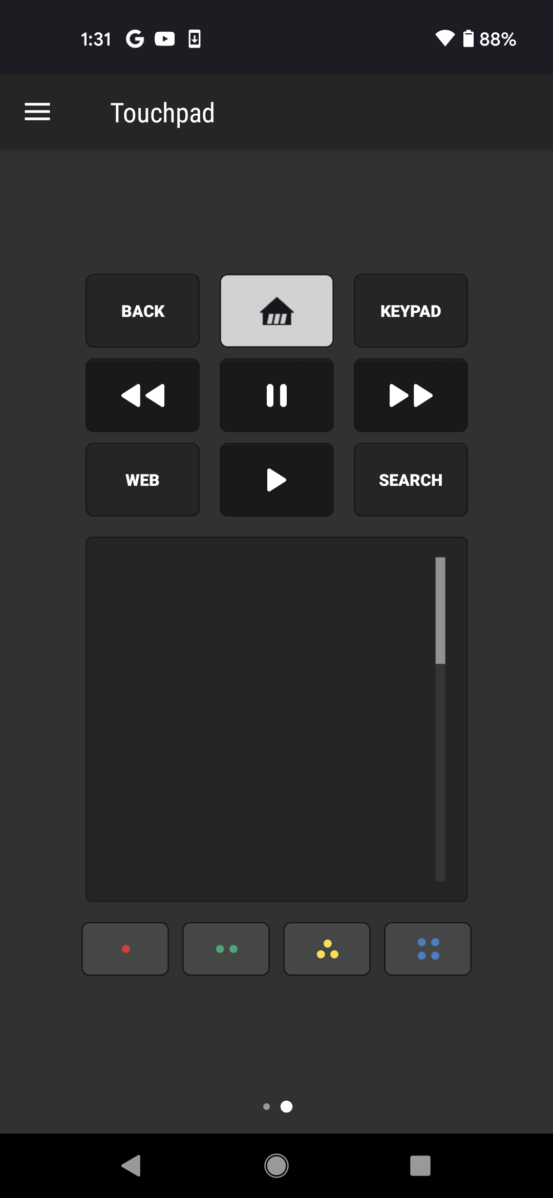 اسکرین شات 2 برنامه Remote for LG Smart TV