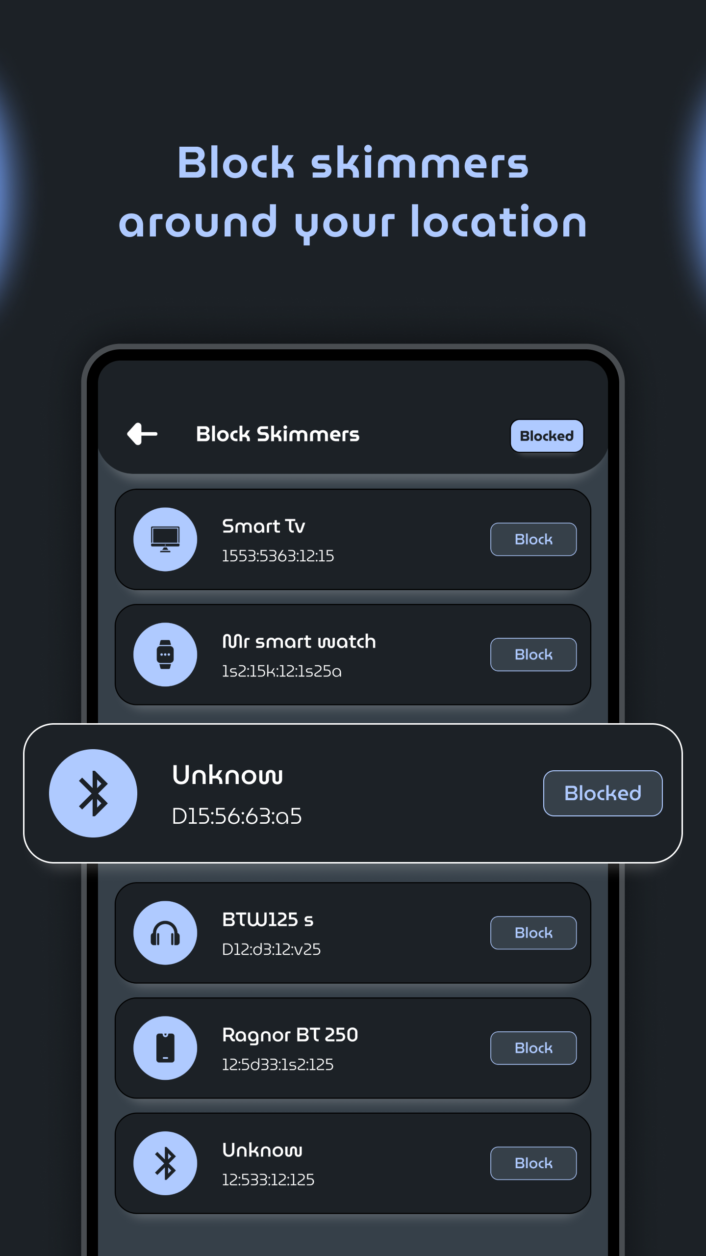 اسکرین شات 6 برنامه Bluetooth Device & BLE Scan