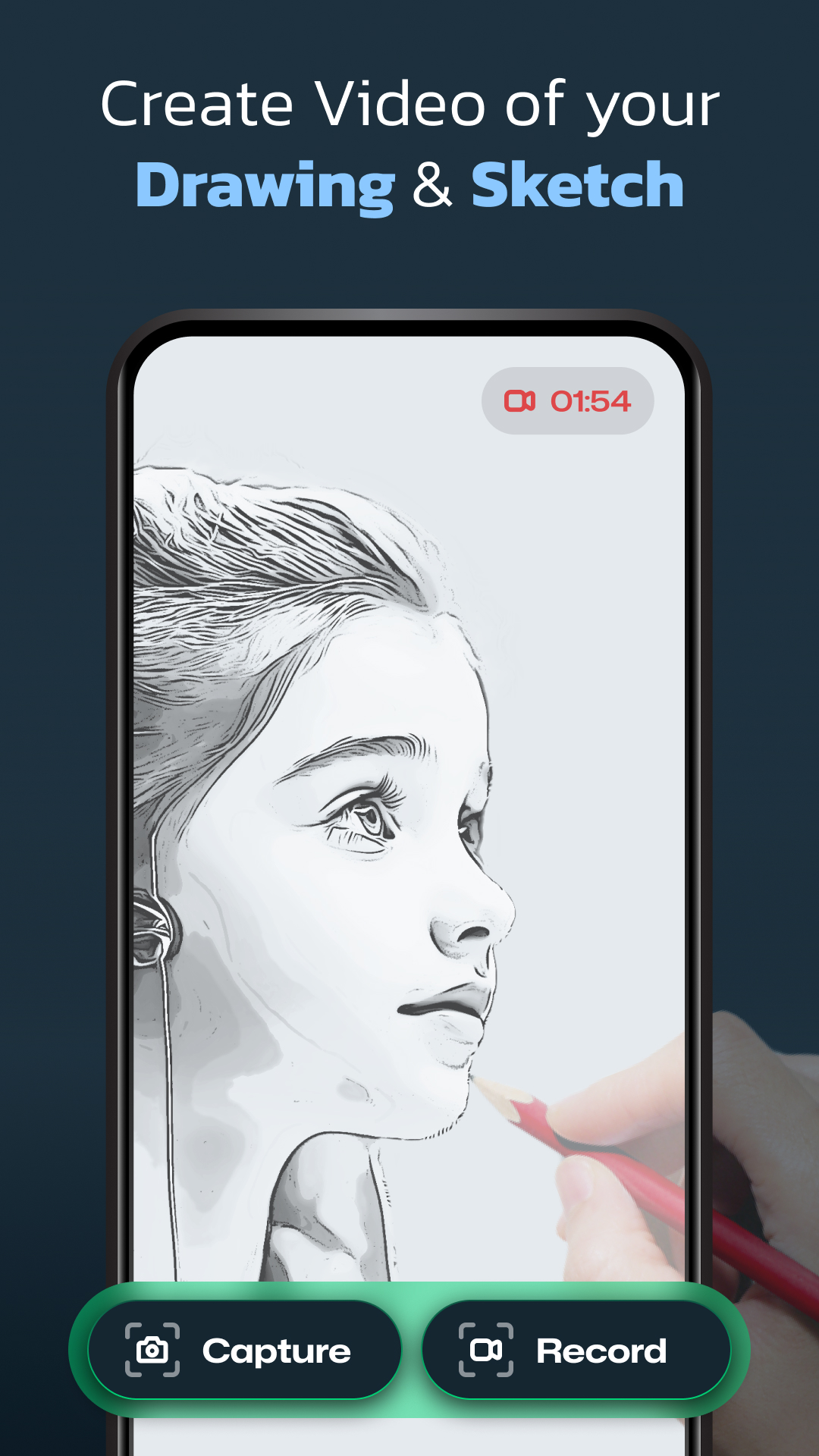 اسکرین شات 5 برنامه Draw Easy: AR Trace & Sketch