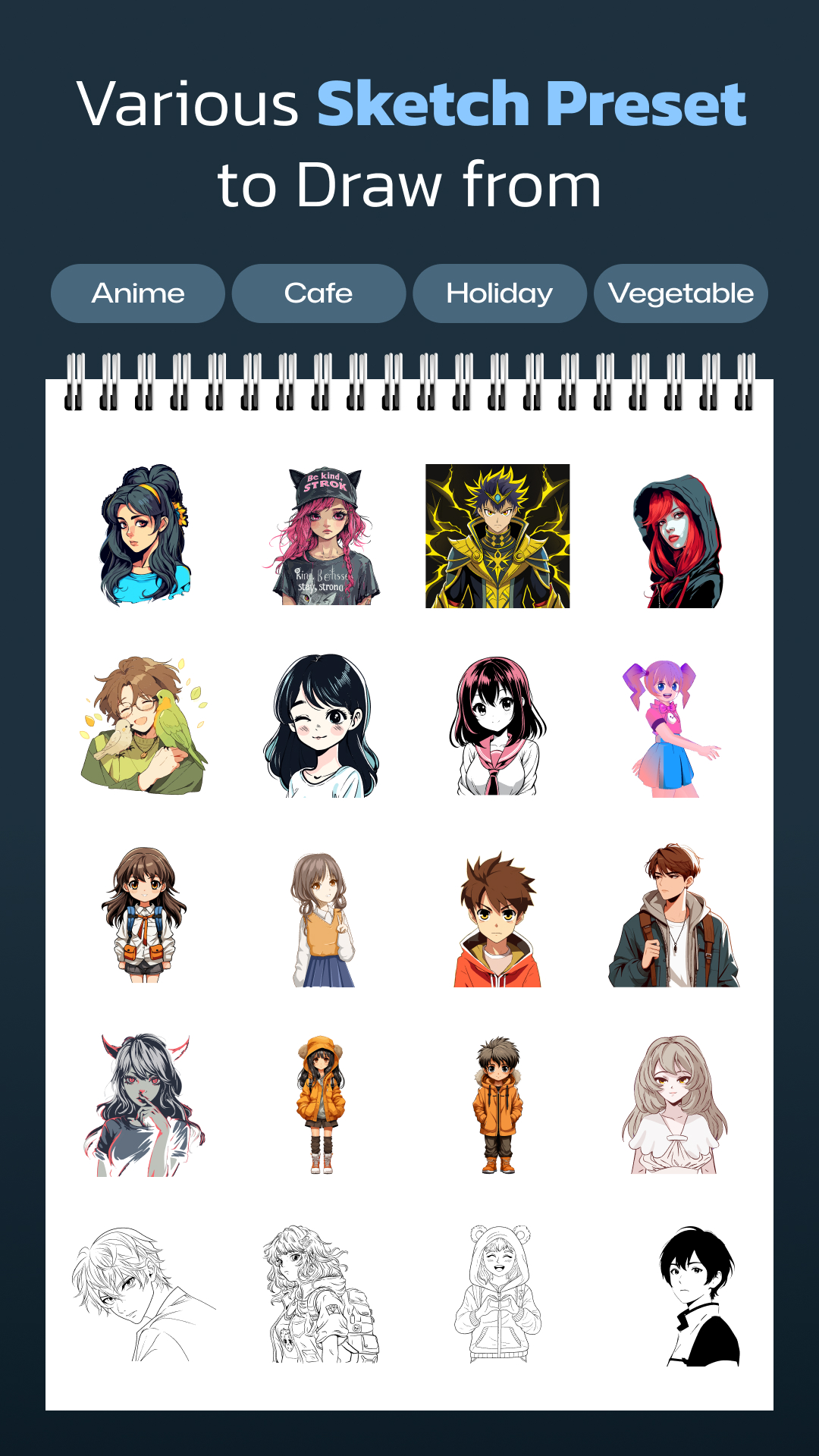 اسکرین شات 5 برنامه Draw Easy AI: AR Trace Sketch