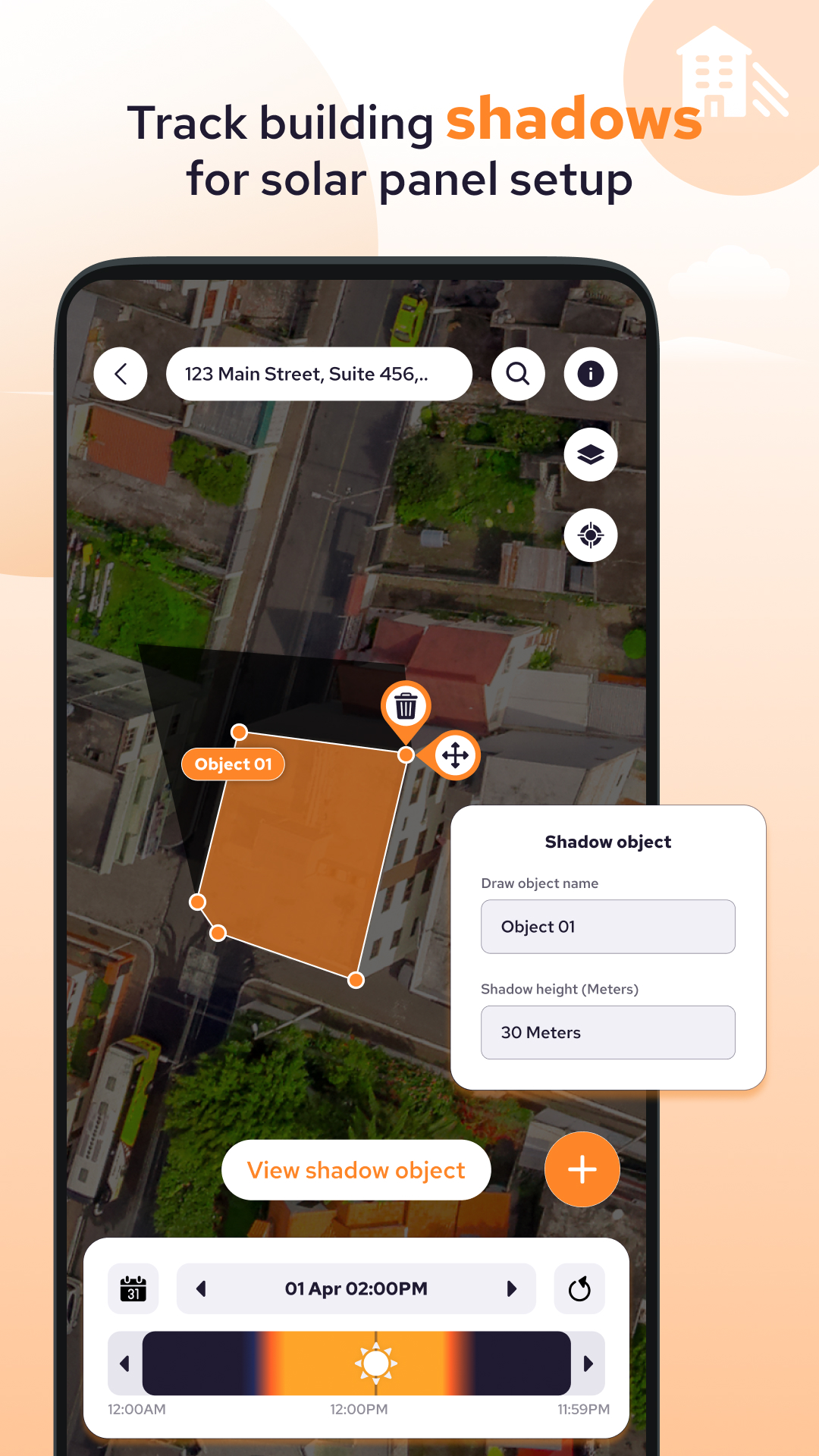 اسکرین شات 3 برنامه Solar & Sun Position Tracker