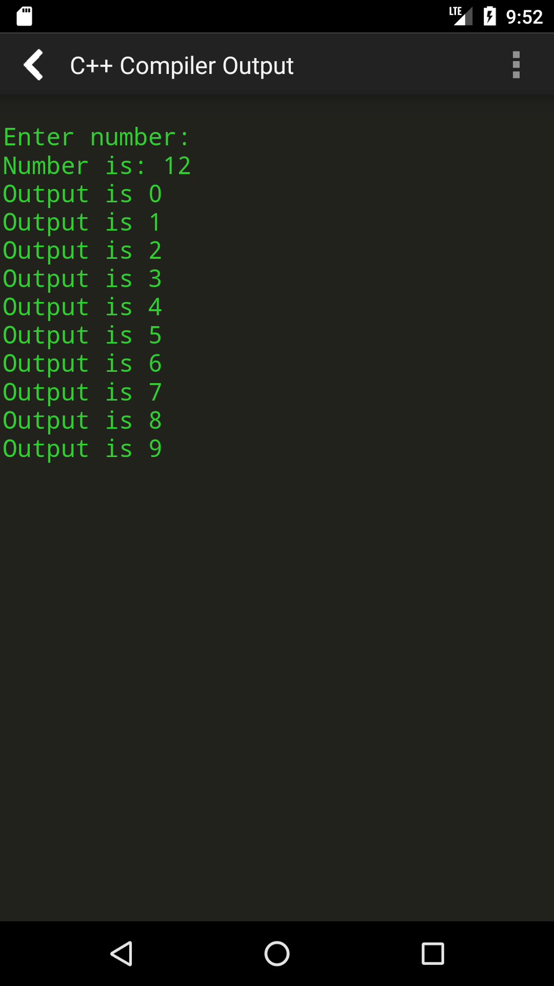 اسکرین شات 2 برنامه C/C++ Programming Compiler