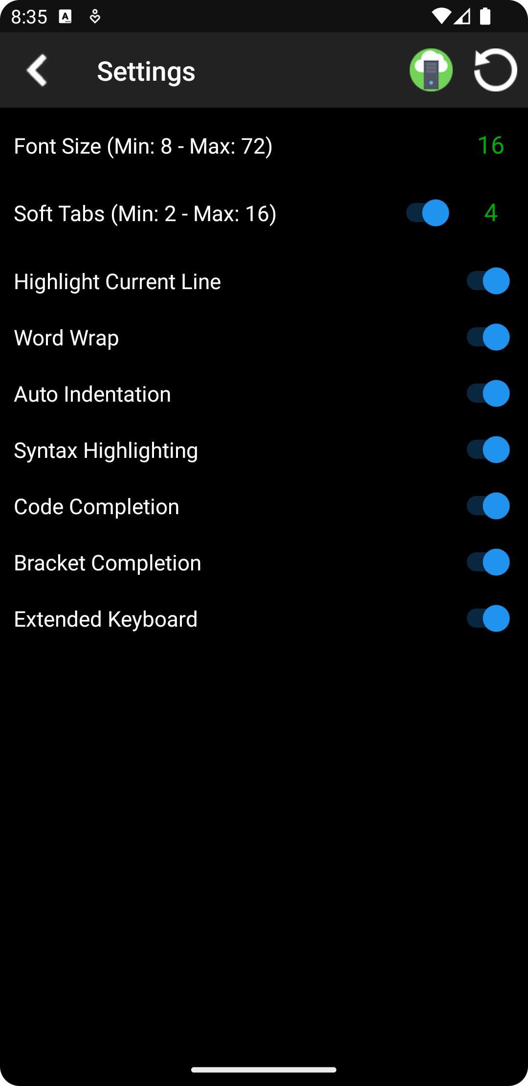 اسکرین شات 5 برنامه Madona: Run Matlab/Octave code