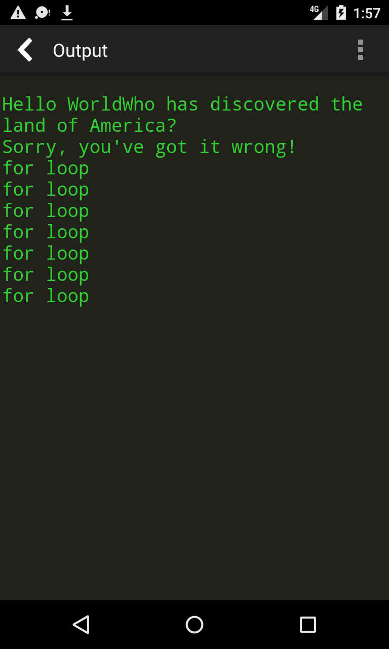 اسکرین شات 2 برنامه Pascal Programming Compiler