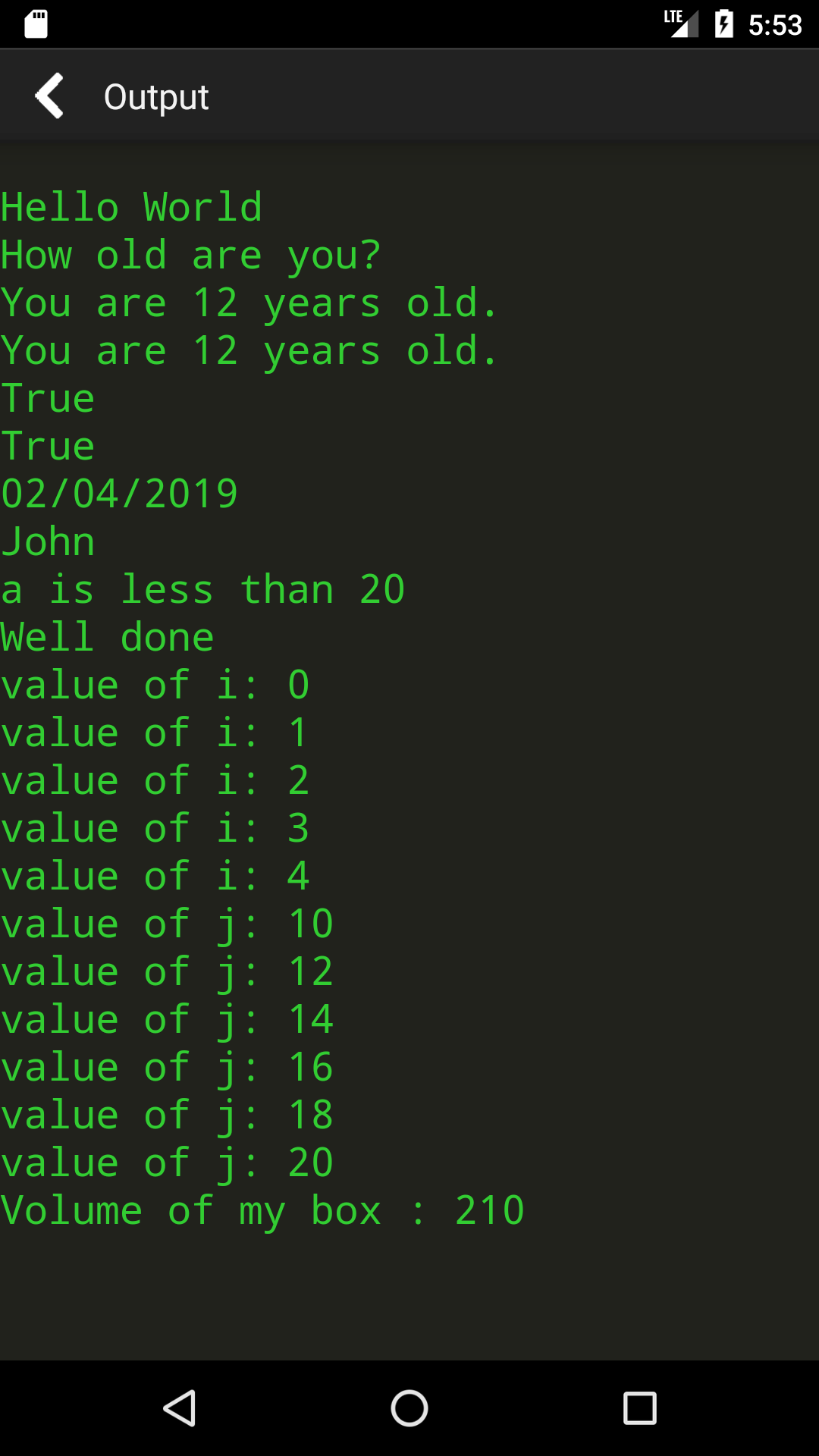 اسکرین شات 2 برنامه VB.NET Programming Compiler