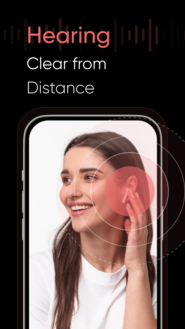 اسکرین شات 2 برنامه Hearing Clear: Sound Amplifier