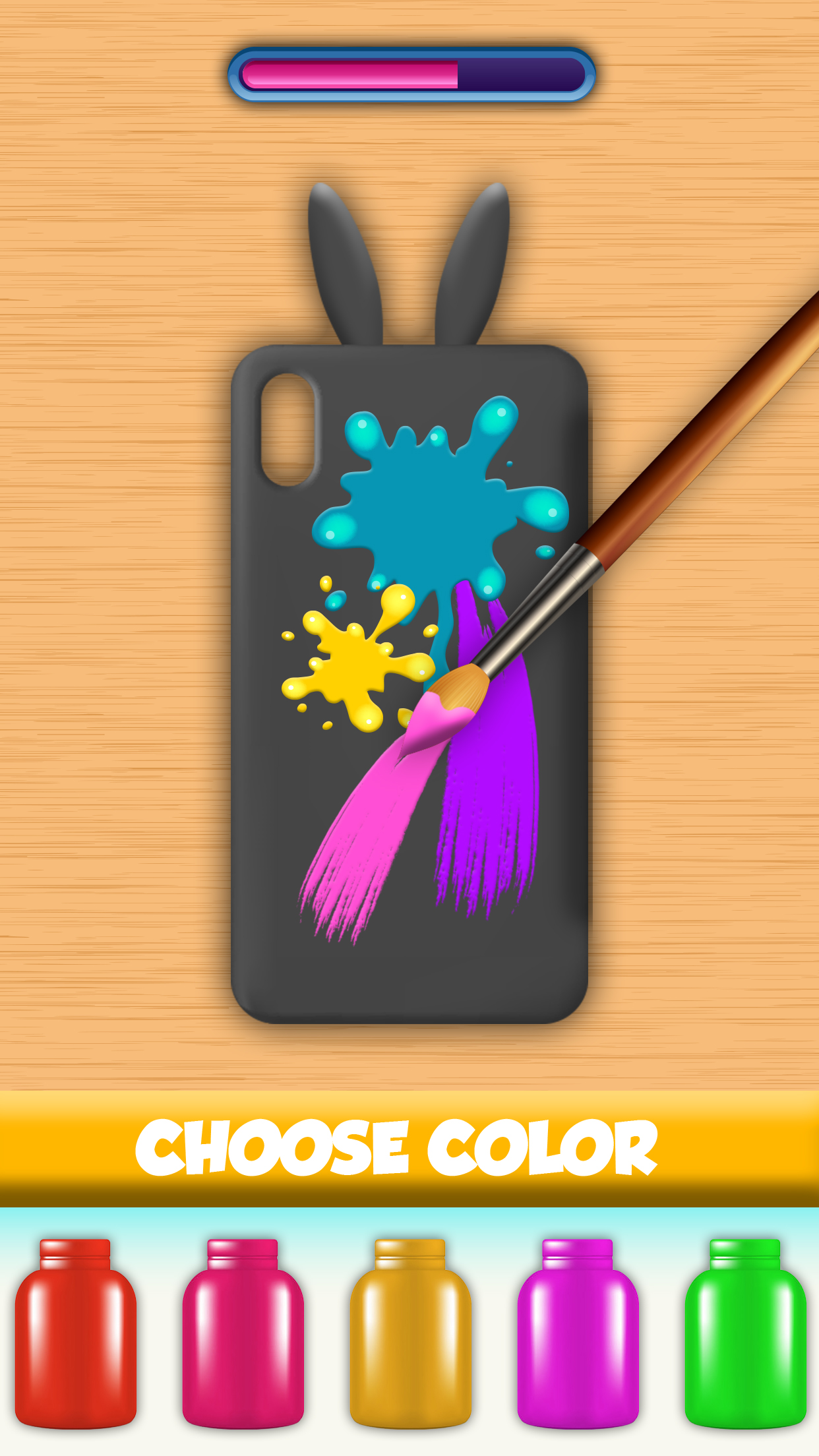 اسکرین شات 4 بازی DIY phone case mobile design
