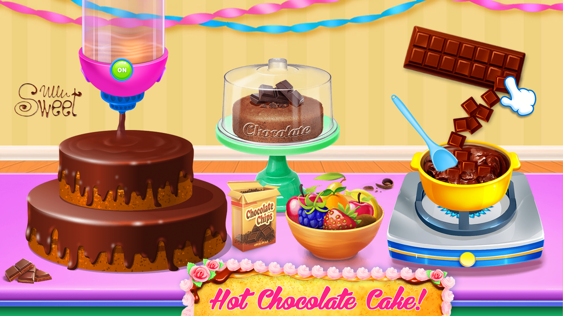 اسکرین شات 4 بازی Black Forest Cake Maker