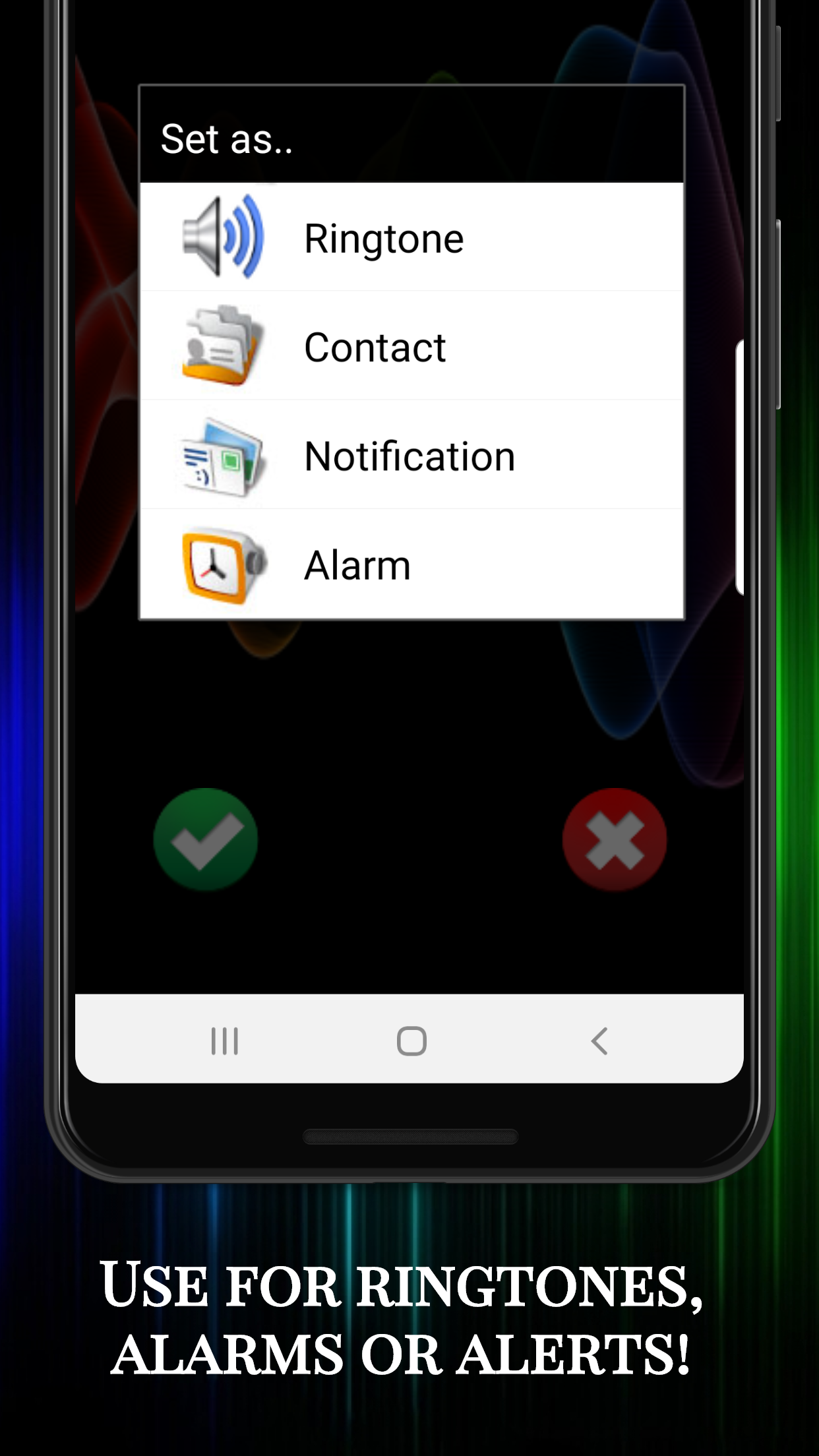 اسکرین شات 3 برنامه Caller ID Ringtones