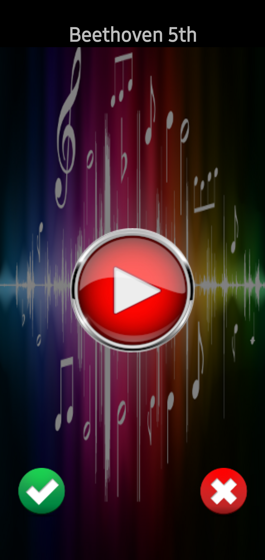 اسکرین شات 2 برنامه Classical Music Ringtones
