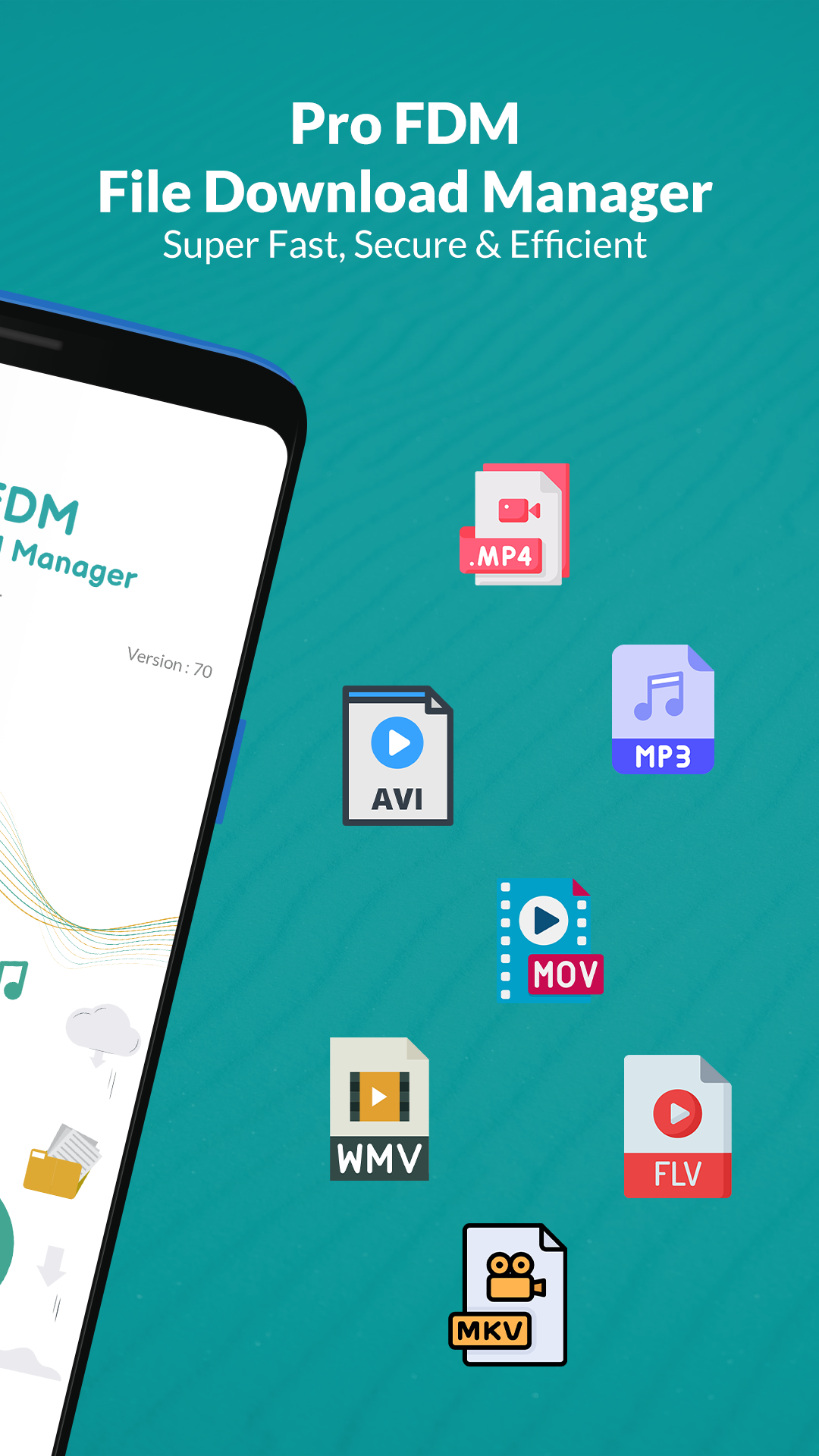 اسکرین شات 2 برنامه Pro FDM: File Download Manager