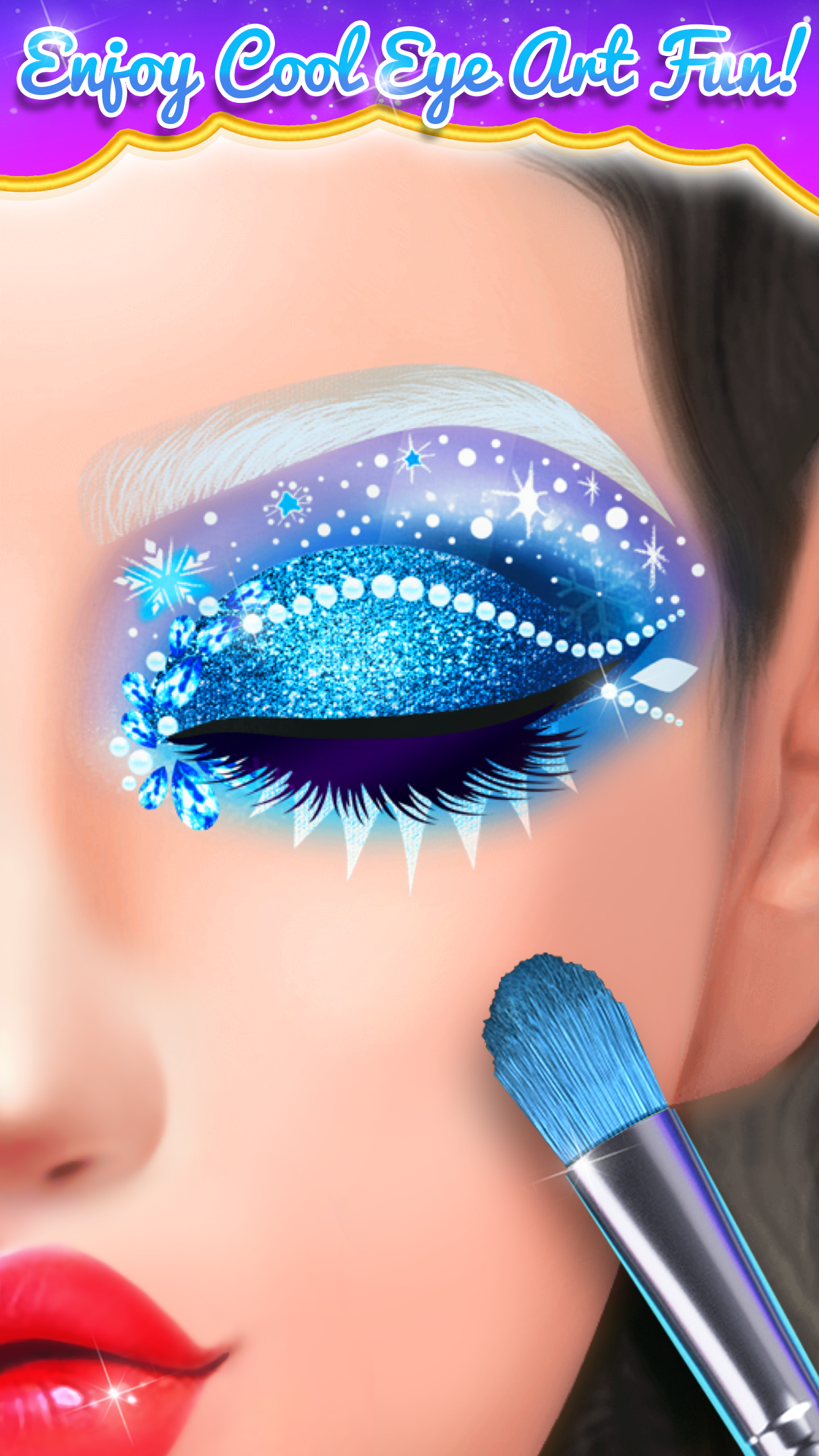 اسکرین شات 6 بازی Eye Art Salon Makeup Challenge
