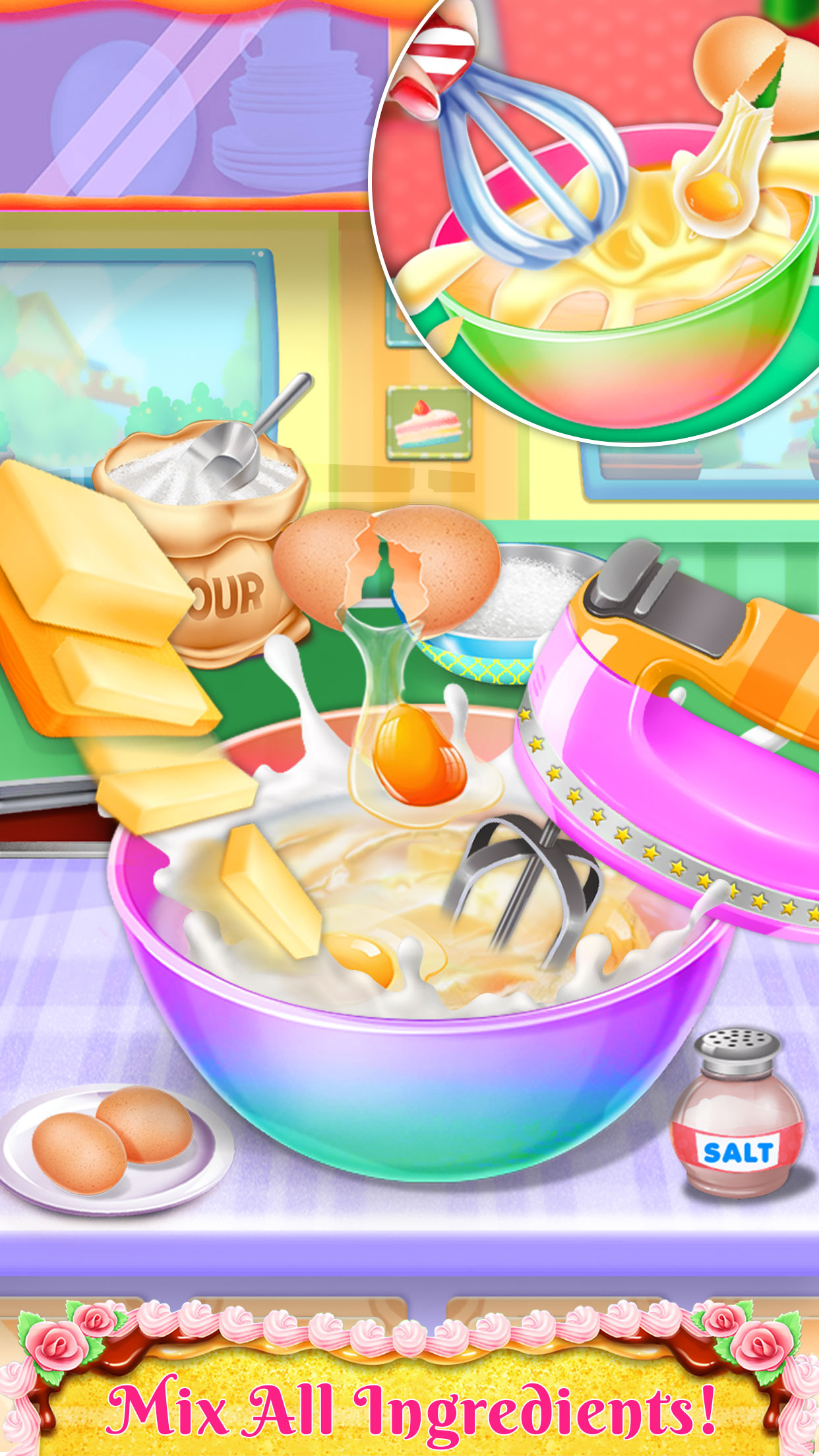 اسکرین شات 2 بازی Princess Cake Maker Games