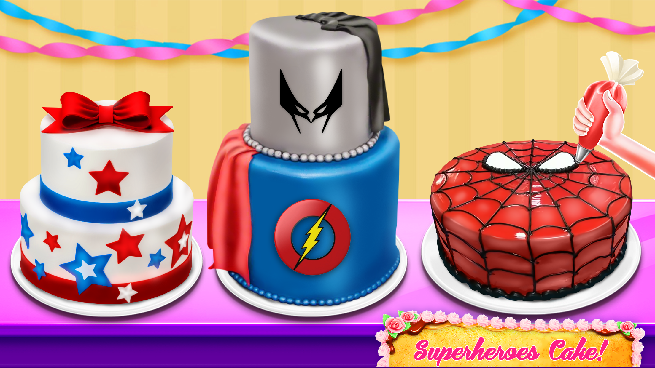اسکرین شات 3 بازی Fancy Cake Maker: Cooking Game