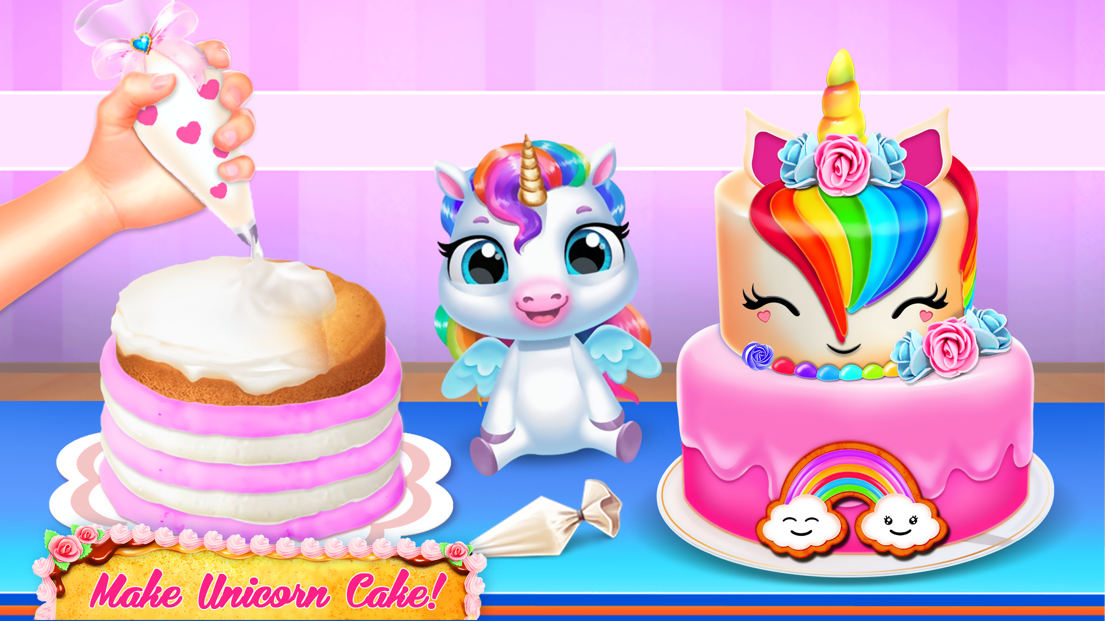 اسکرین شات 2 بازی Fancy Cake Maker: Cooking Game