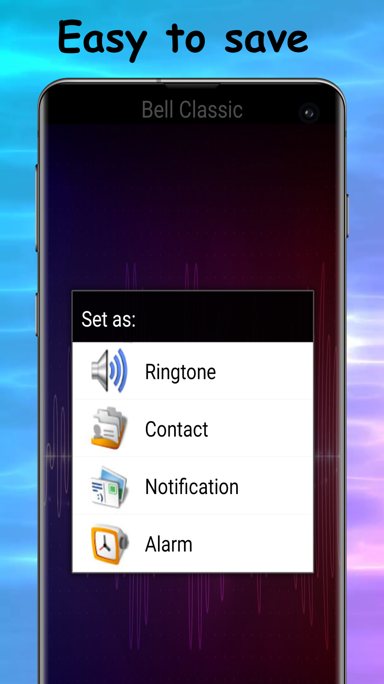 اسکرین شات 3 برنامه Telephone Ringtones