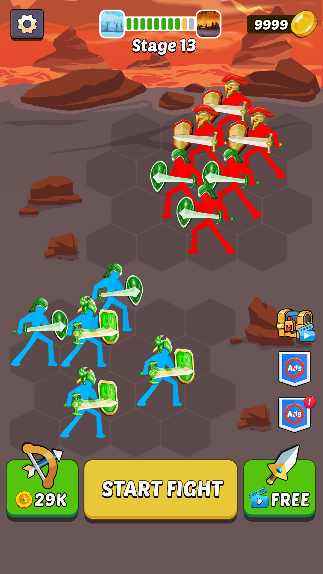 اسکرین شات 3 بازی Epic super stickman merge