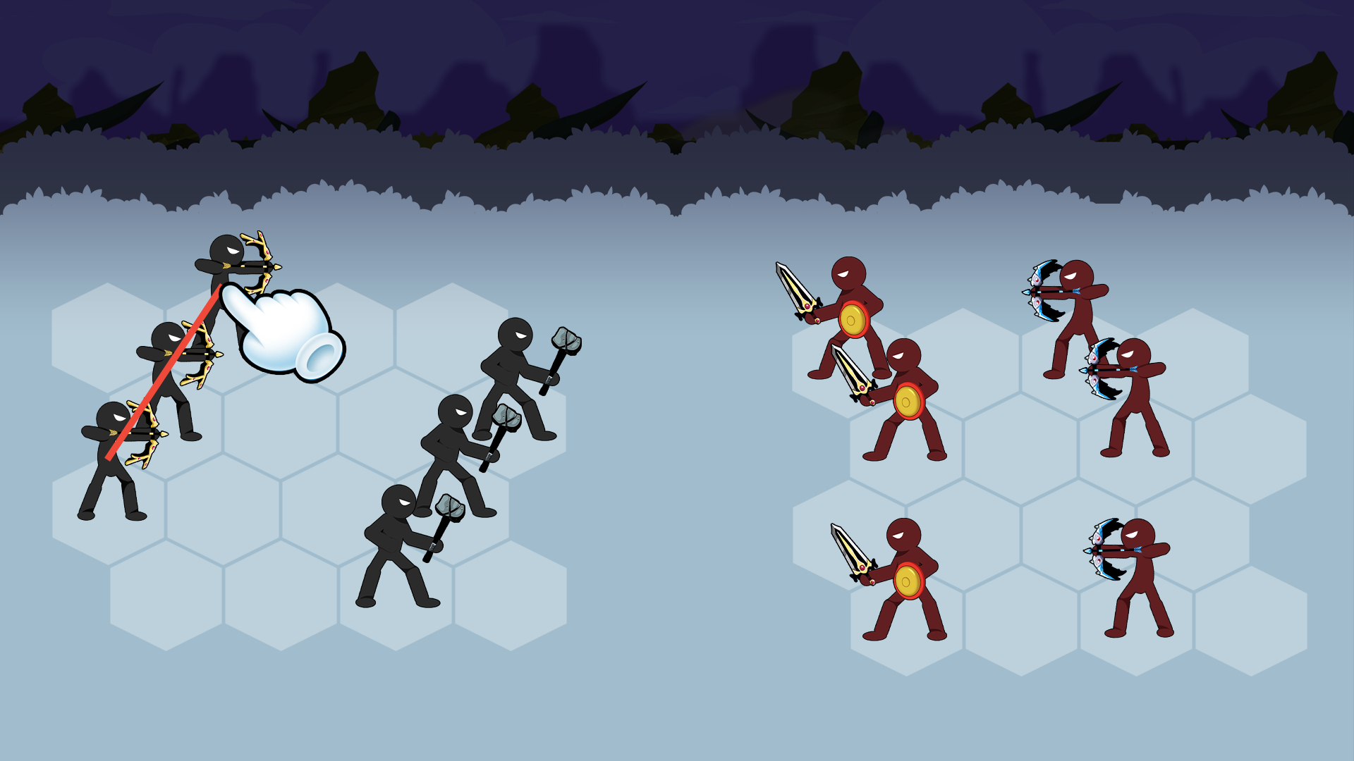 اسکرین شات 5 بازی Stickman War Merge Master
