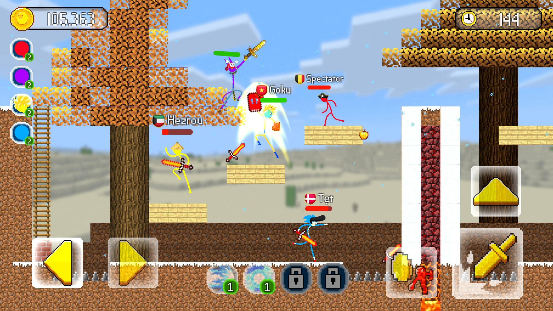 اسکرین شات 4 بازی Stickman Fight - Epic Battle