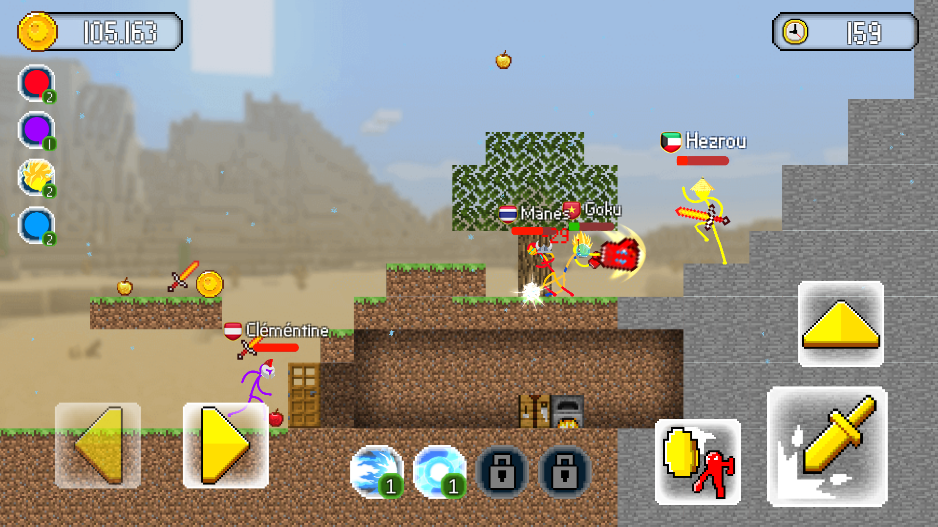 اسکرین شات 3 بازی Stickman Fight - Epic Battle