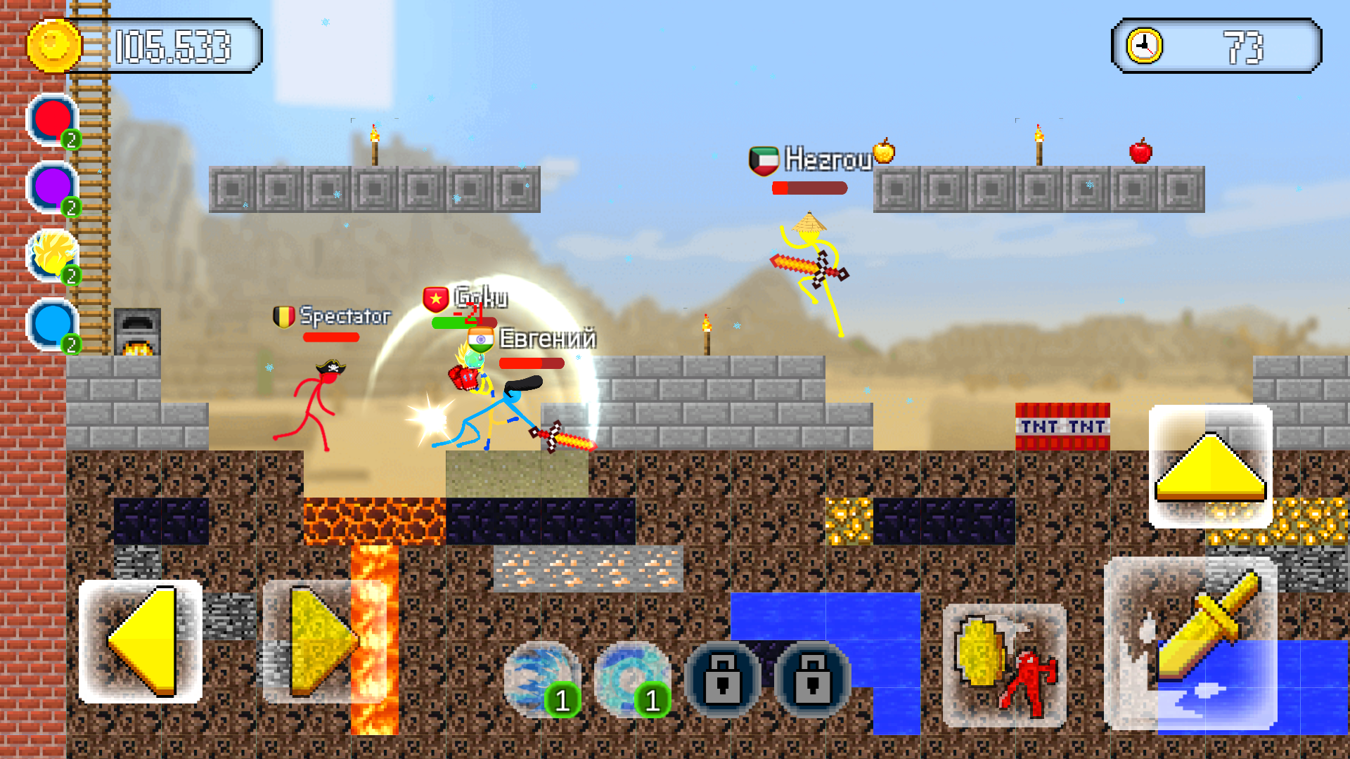 اسکرین شات 2 بازی Stickman Fight - Epic Battle