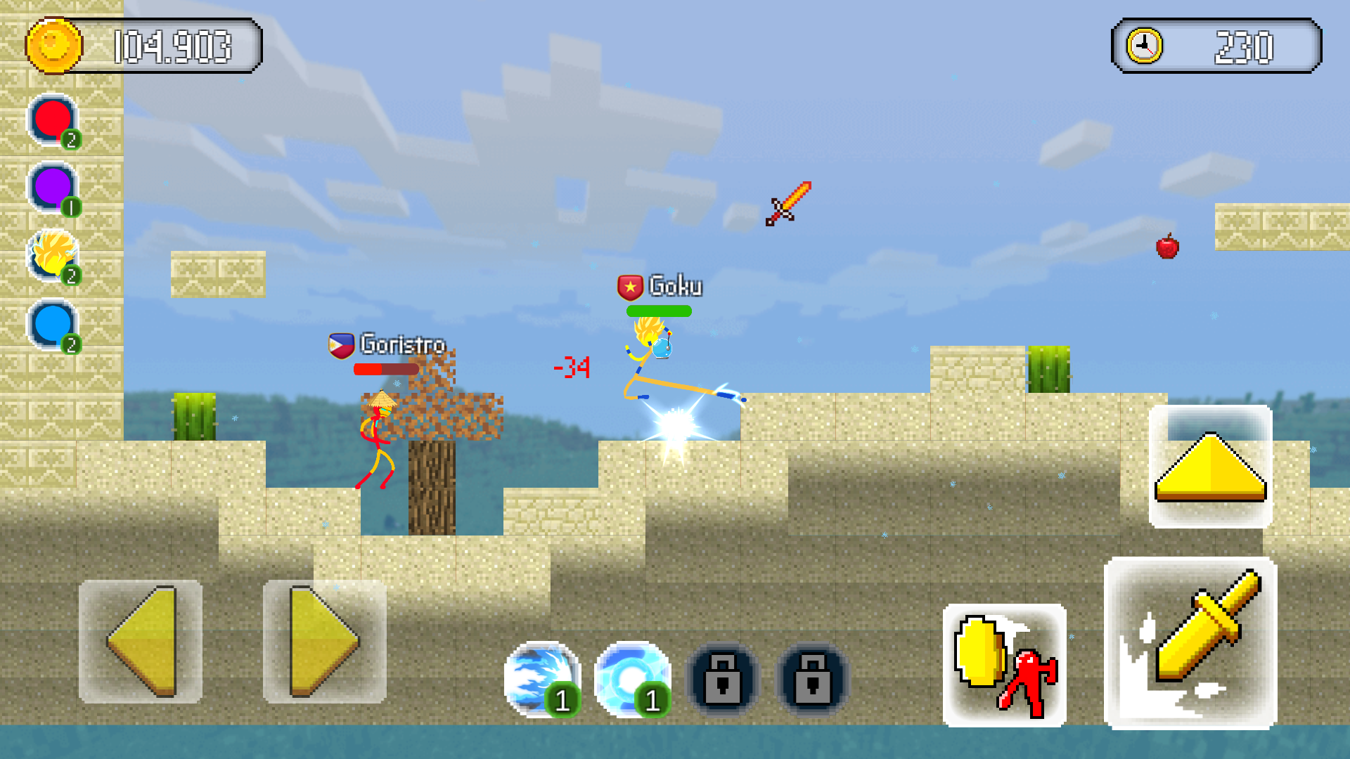 اسکرین شات 5 بازی Stickman Fight - Epic Battle