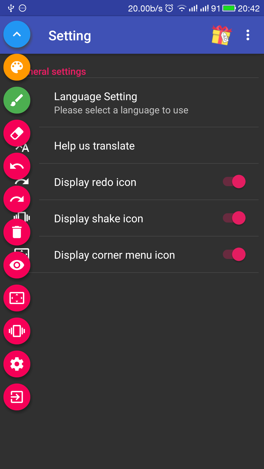 اسکرین شات 6 برنامه Draw on Screen
