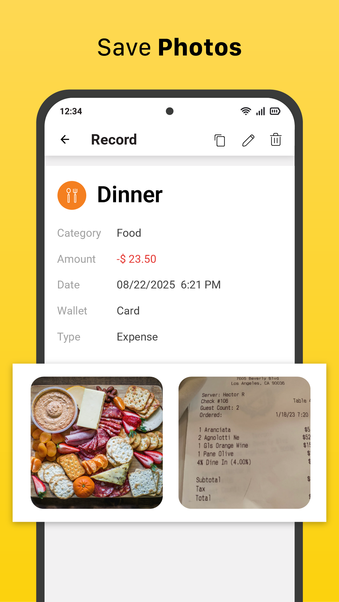 اسکرین شات 5 برنامه Money Manager: Expense Tracker