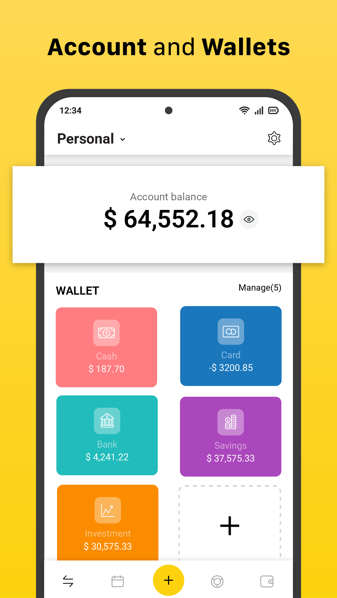اسکرین شات 4 برنامه Money Manager: Expense Tracker